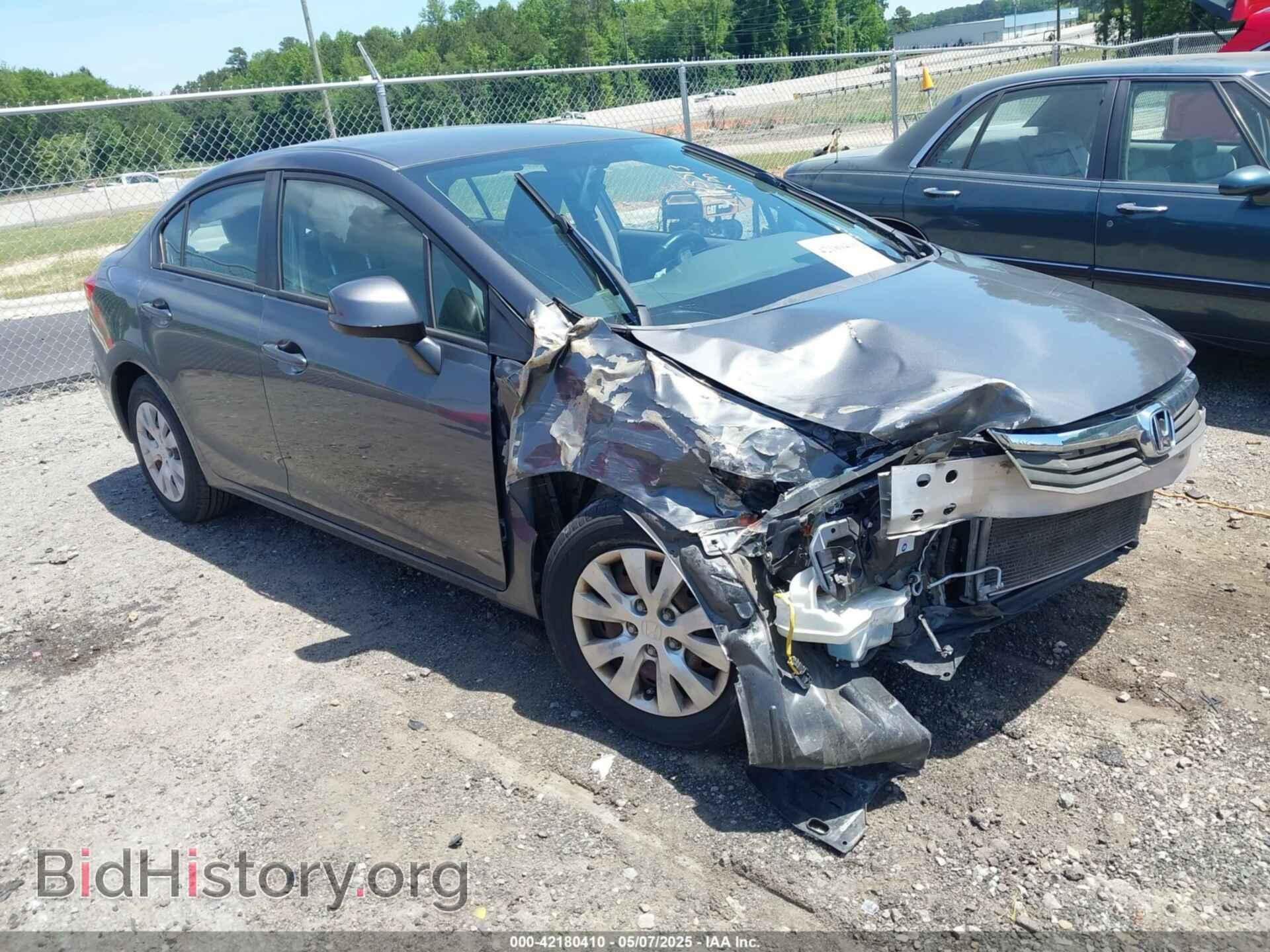 Photo 2HGFB2F53CH504451 - HONDA CIVIC 2012