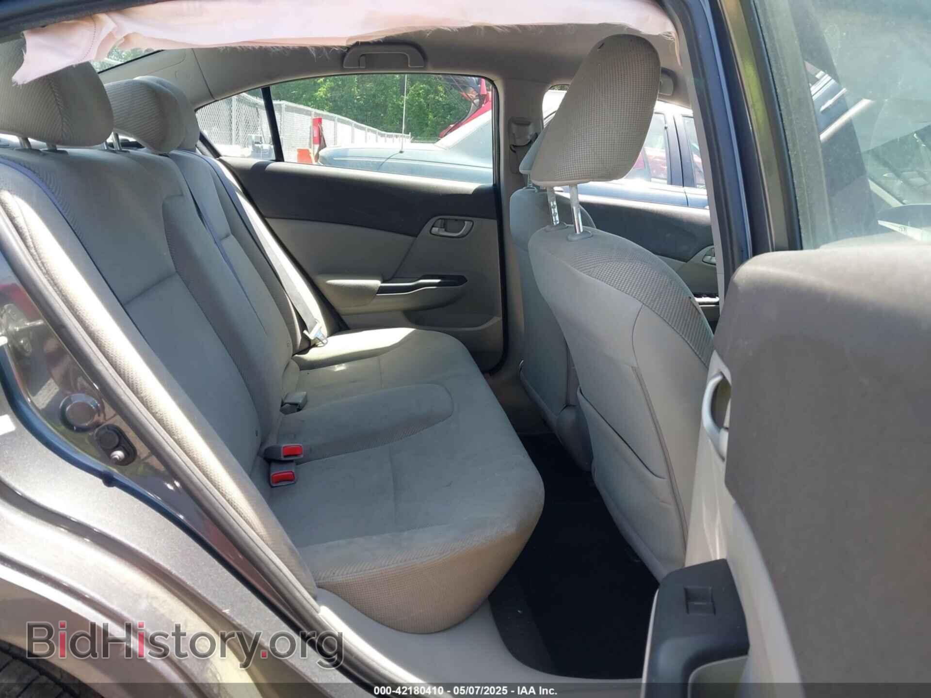 2012 HONDA CIVIC - VIN: 2HGFB2F53CH504451 - Фото 8