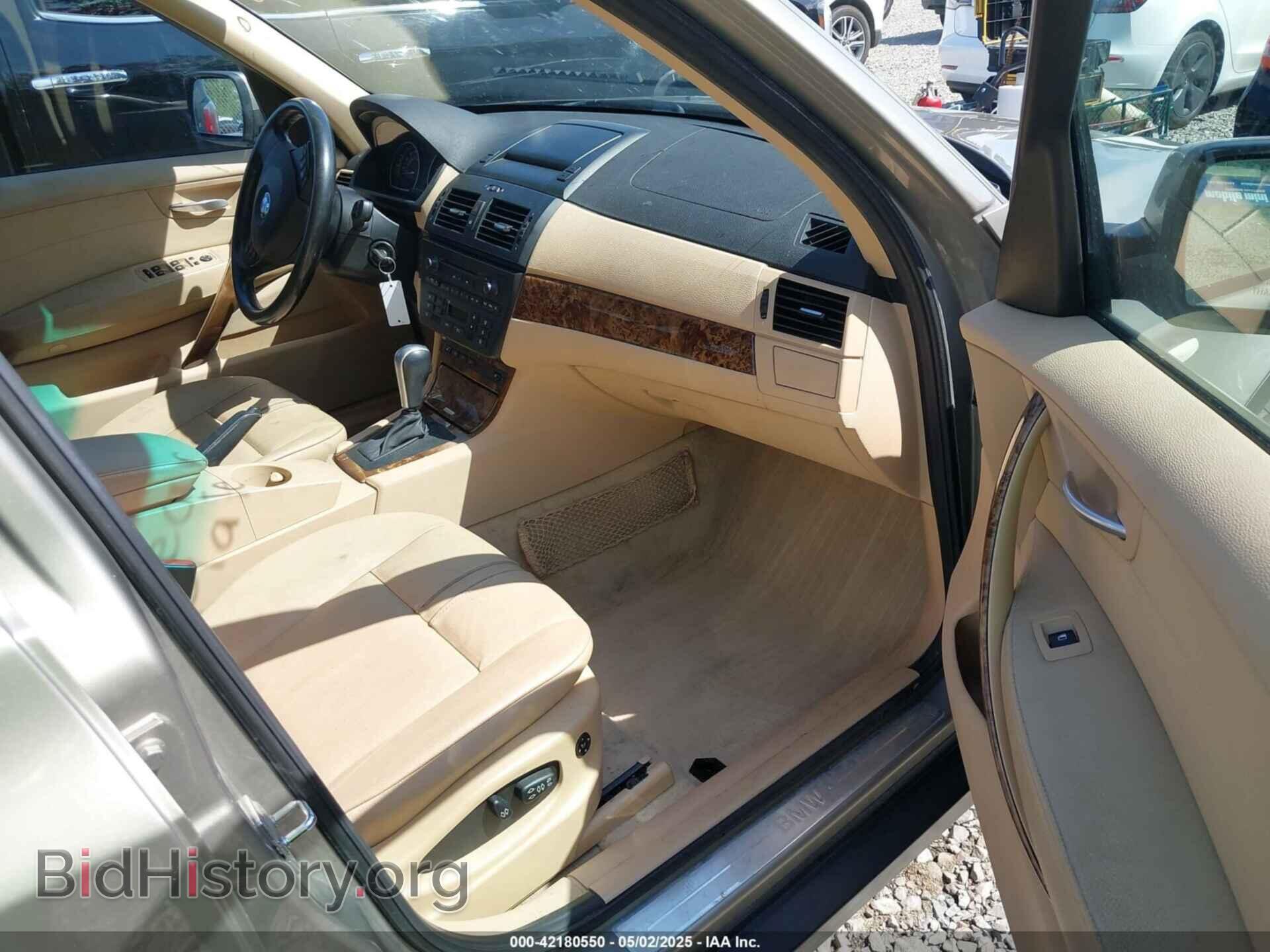 2007 BMW X3 - VIN: WBXPC93417WF25171 - Фото 5