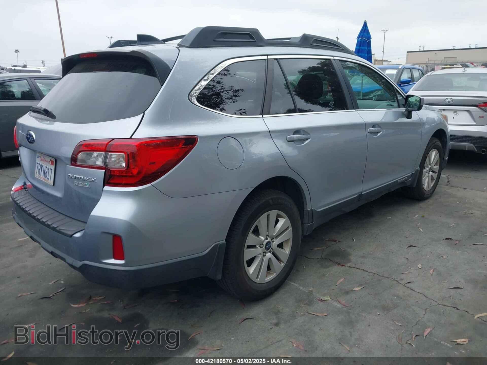 2016 SUBARU OUTBACK - VIN: 4S4BSACC4G3274790 - Фото 4