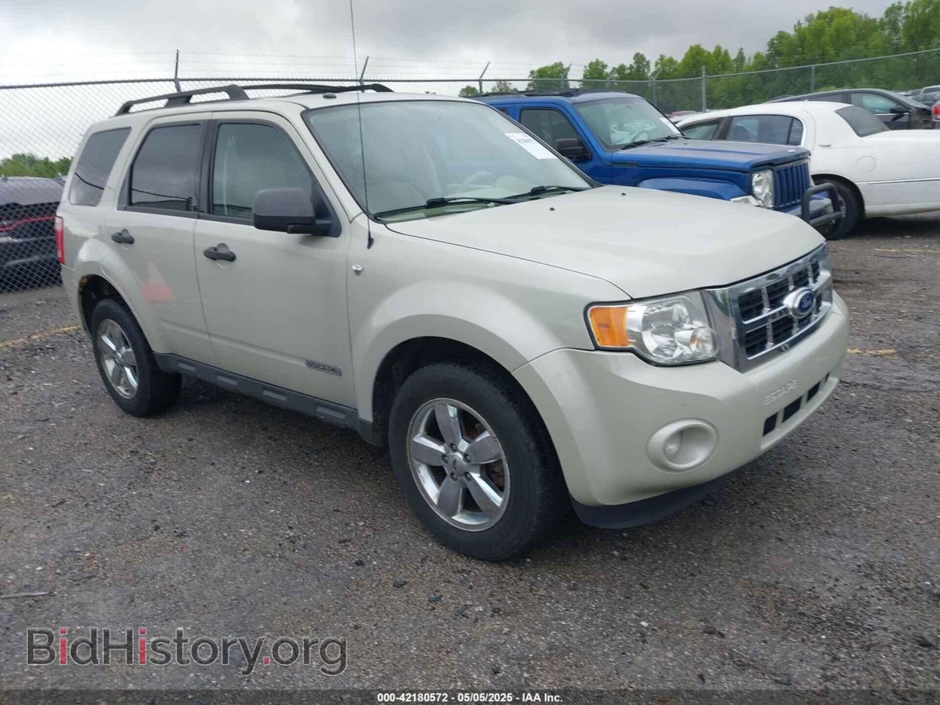 Photo 1FMCU03198KD67786 - FORD ESCAPE 2008