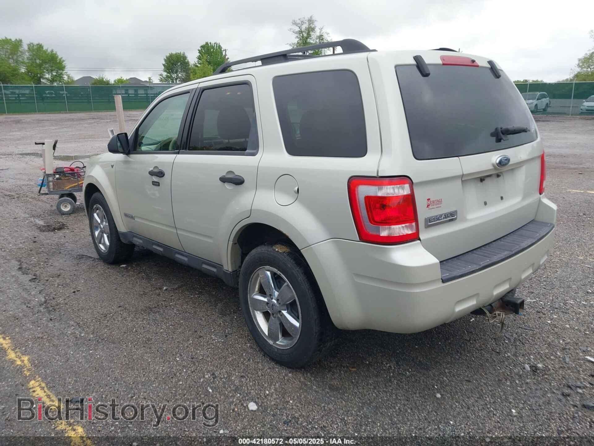 2008 FORD ESCAPE - VIN: 1FMCU03198KD67786 - Фото 3