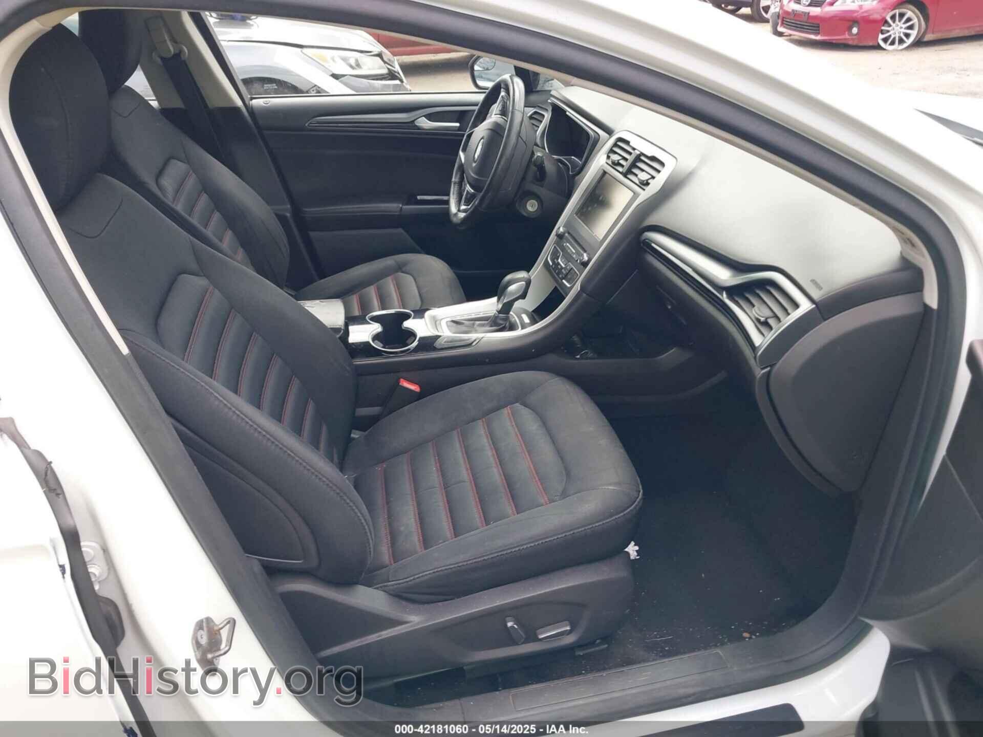 2016 FORD FUSION - VIN: 3FA6P0H76GR142179 - Фото 5
