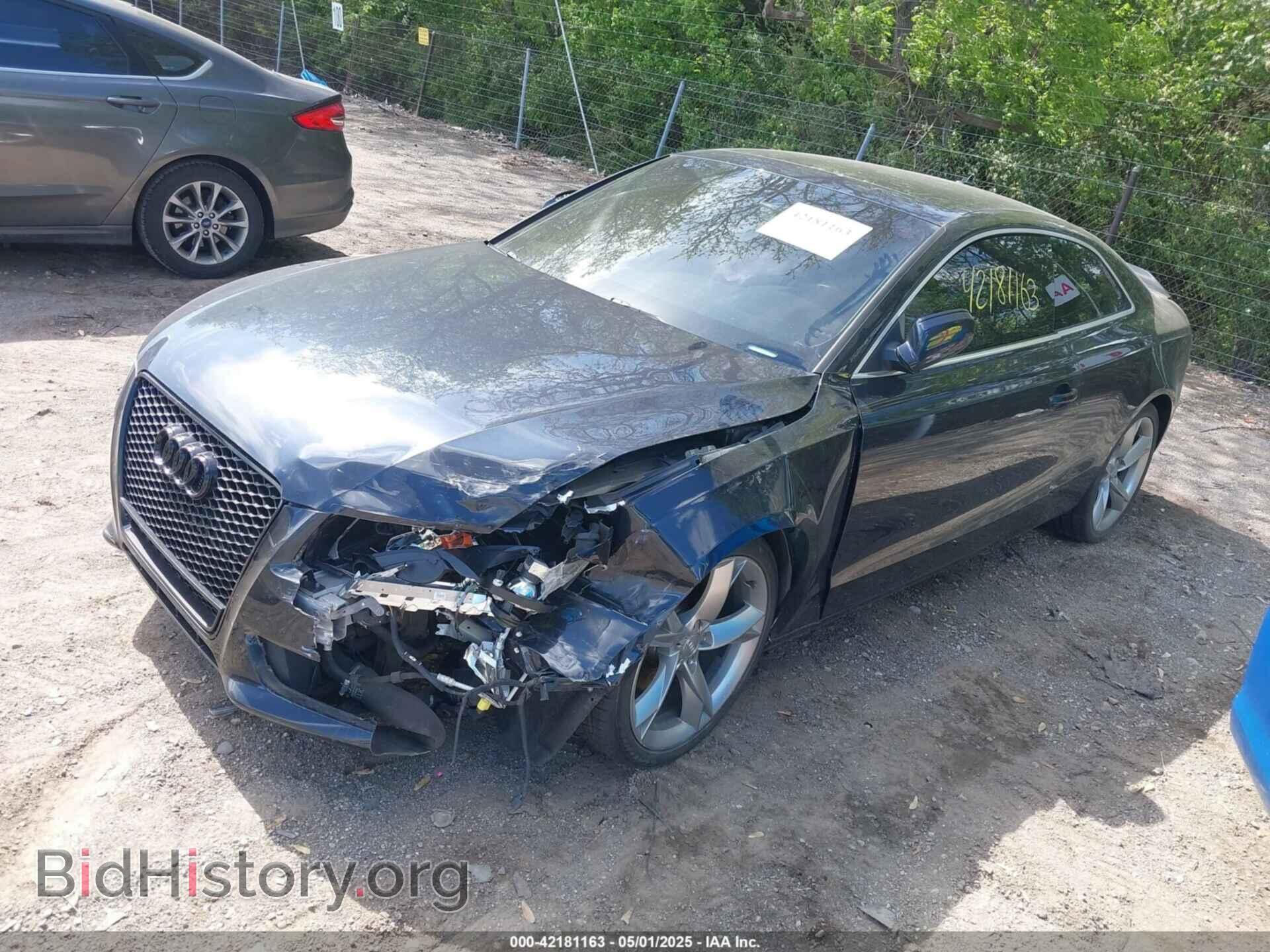 2012 AUDI A5 - VIN: WAULFAFR3CA028085 - Photo 2