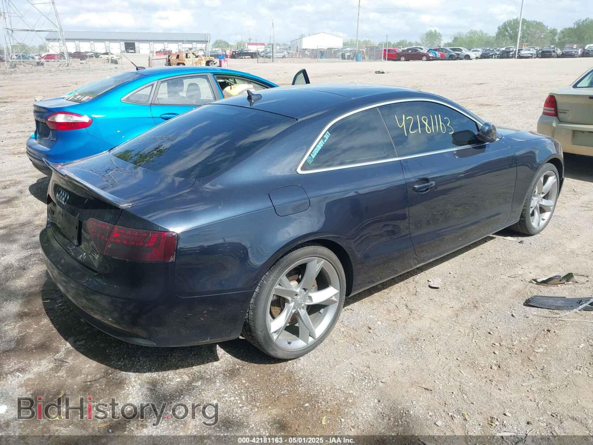 2012 AUDI A5 - VIN: WAULFAFR3CA028085 - Photo 4