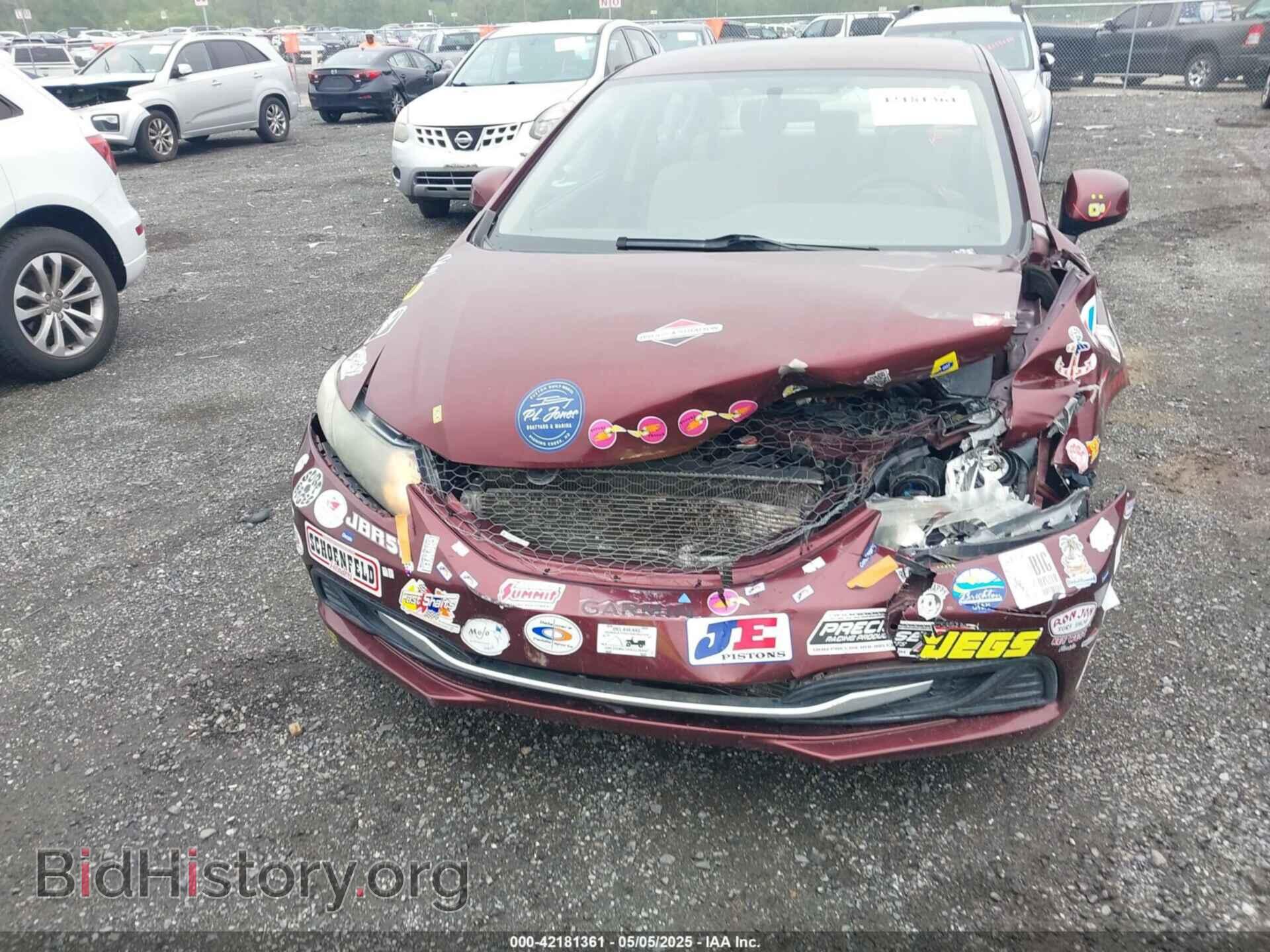2013 HONDA CIVIC - VIN: 2HGFB2F55DH503870 - Фото 6