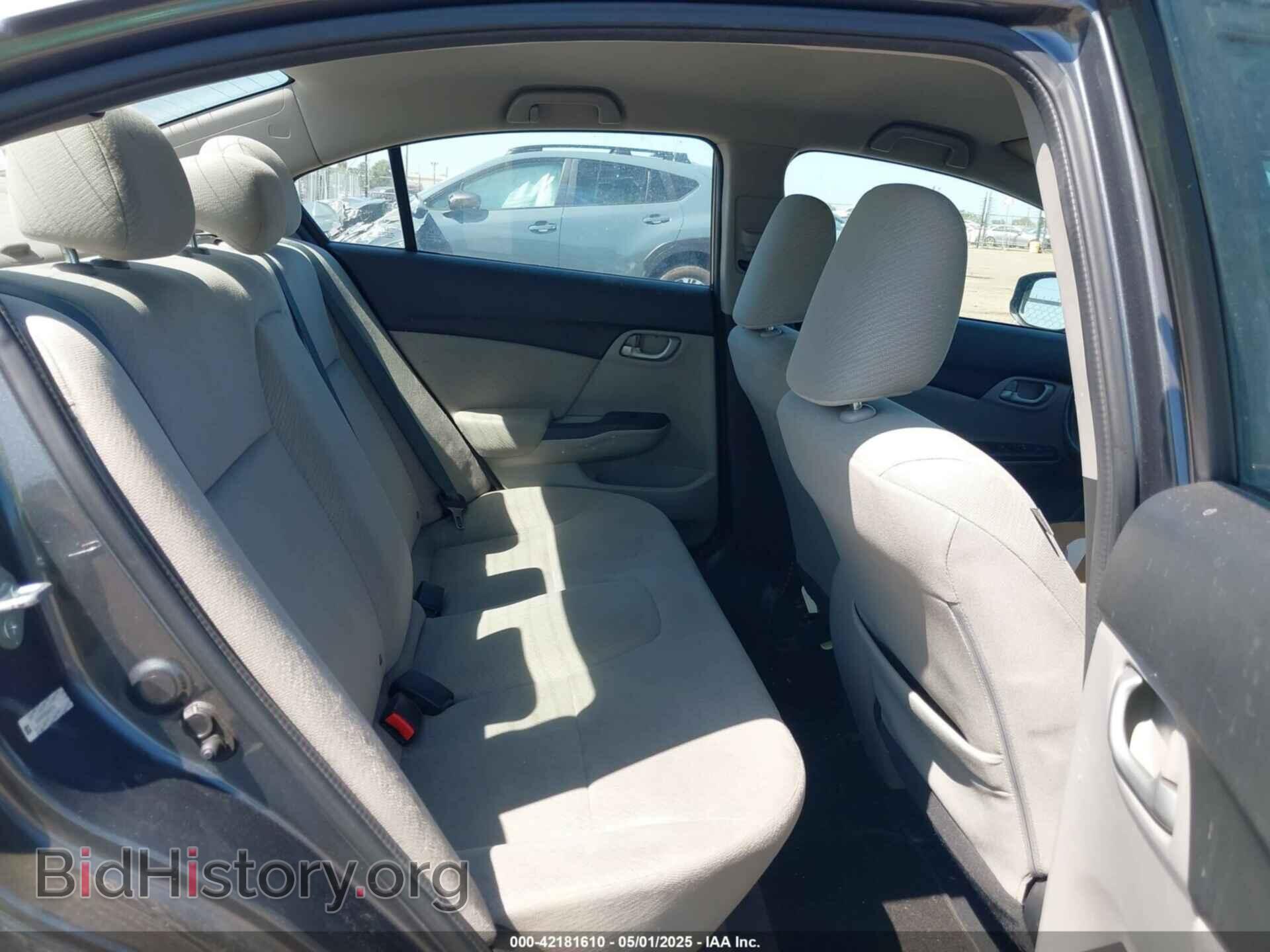 2013 HONDA CIVIC - VIN: 2HGFB2F63DH527741 - Фото 8