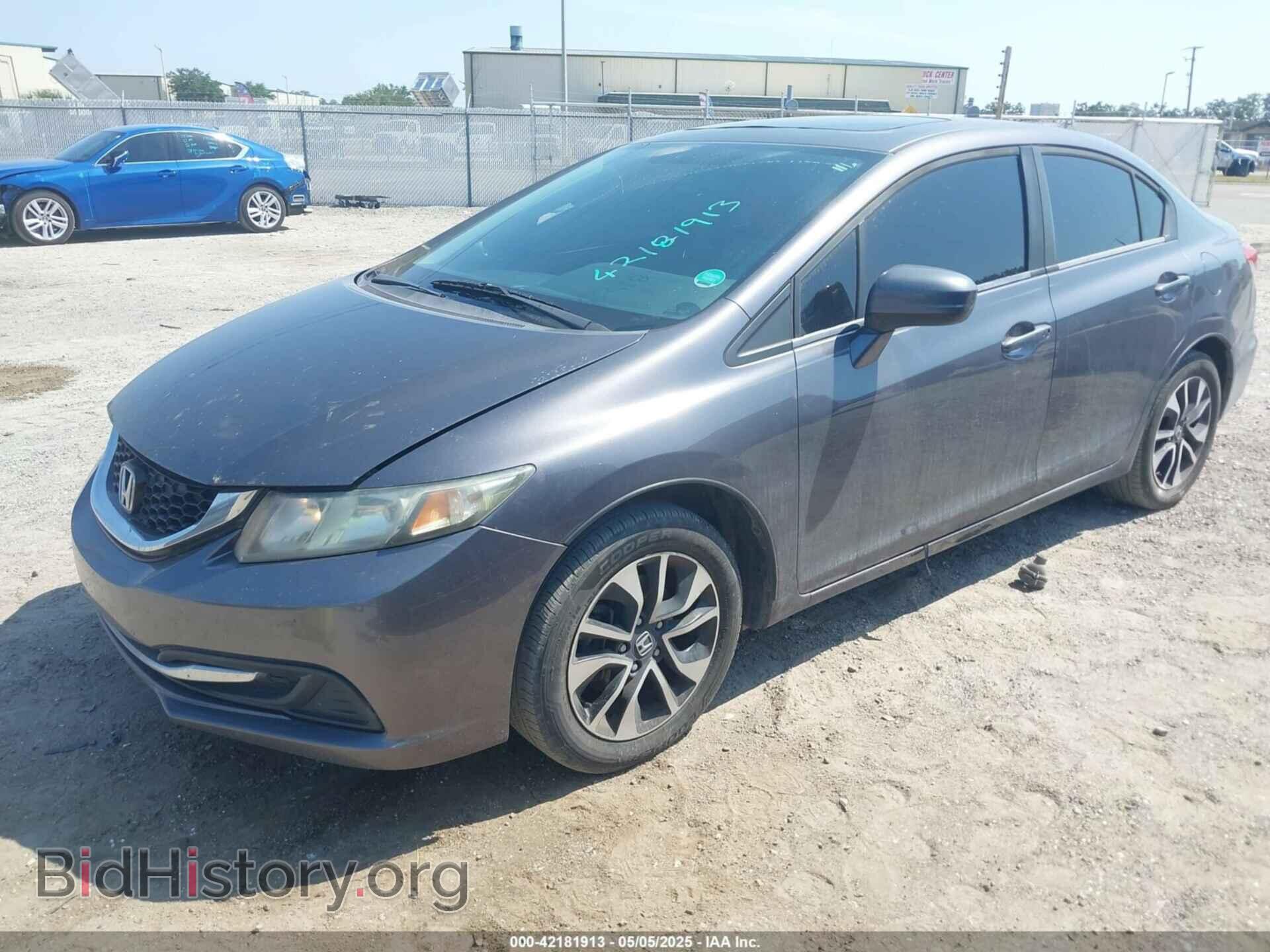 2015 HONDA CIVIC - VIN: 19XFB2F81FE053822 - Фото 2