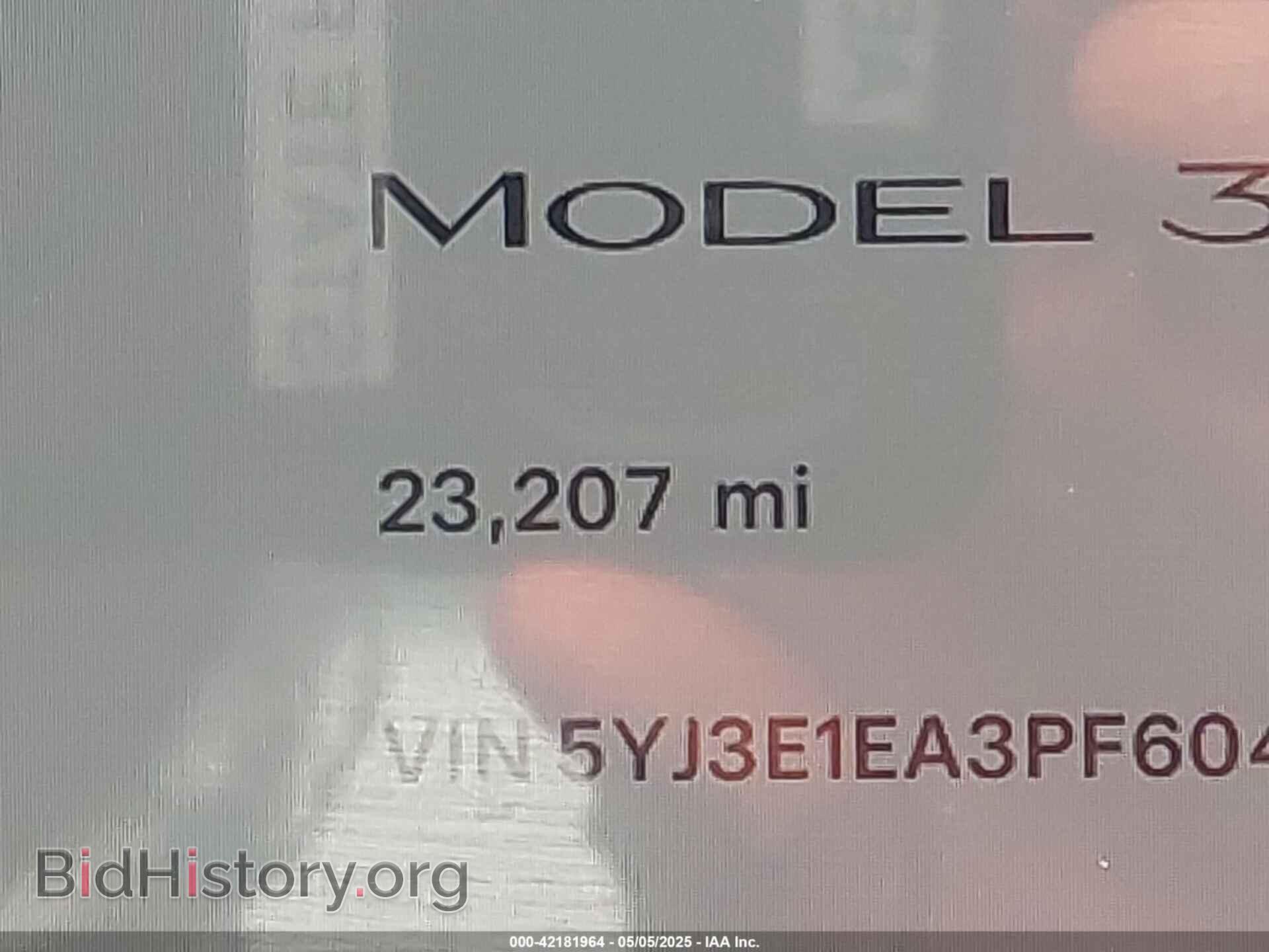 2023 TESLA MODEL 3 - VIN: 5YJ3E1EA3PF604076 - Фото 7
