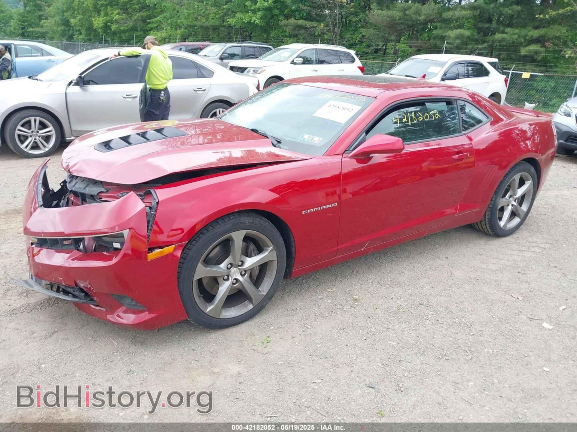 2014 CHEVROLET CAMARO - VIN: 2G1FK1EJ4E9287537 - Фото 2