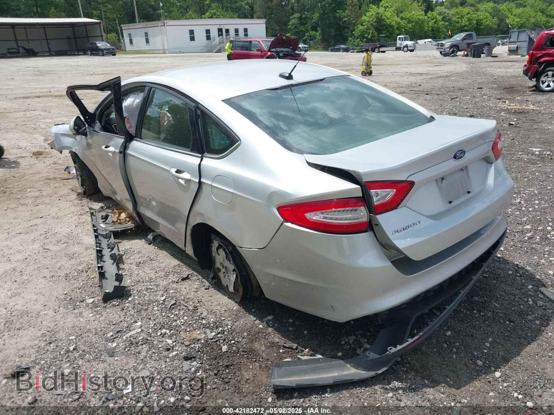2014 FORD FUSION - VIN: 1FA6P0G73E5383635 - Фото 3
