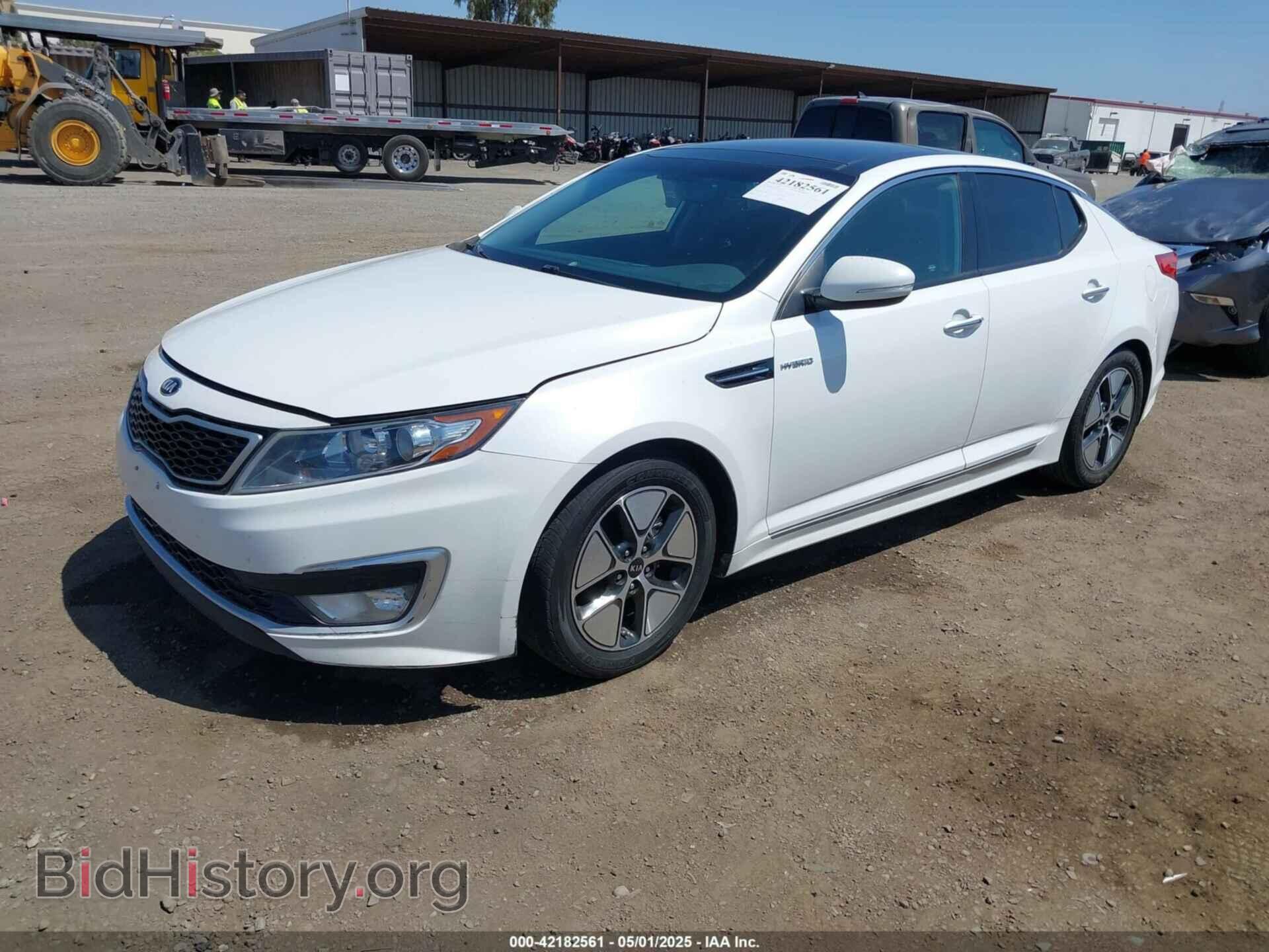 2013 KIA OPTIMA HYBRID - VIN: KNAGM4AD8D5057788 - Фото 2