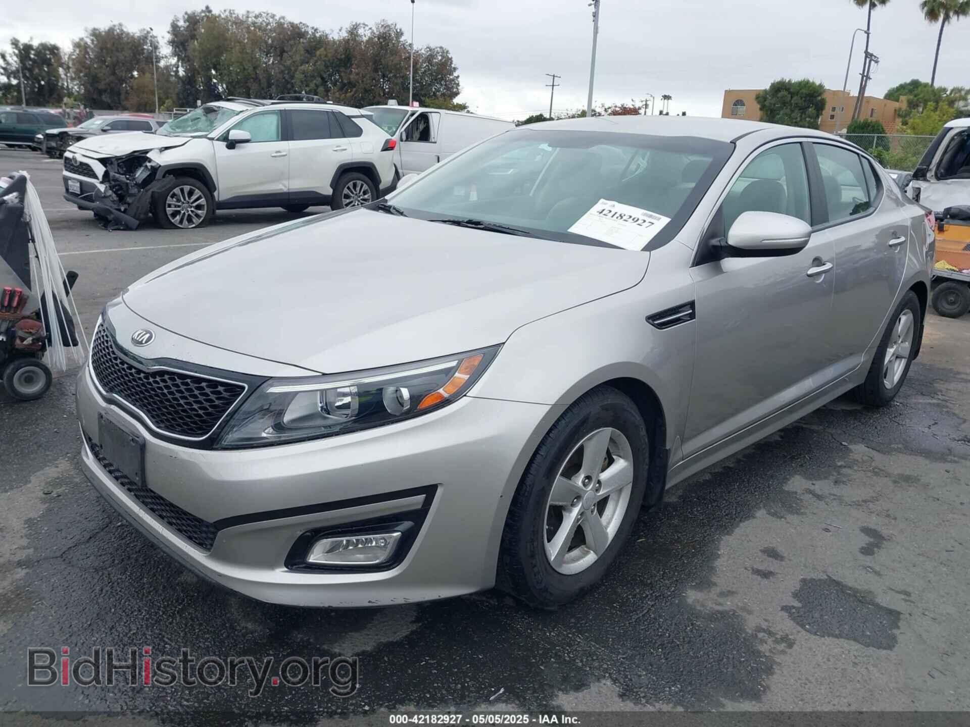 2015 KIA OPTIMA - VIN: KNAGM4A78F5584534 - Фото 2