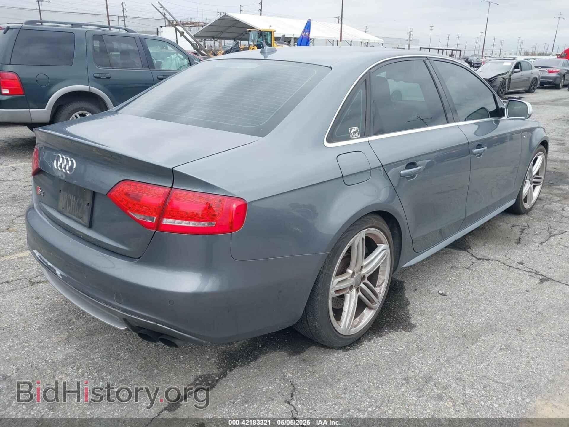 2012 AUDI S4 - VIN: WAUBGAFL2CA107591 - Фото 4