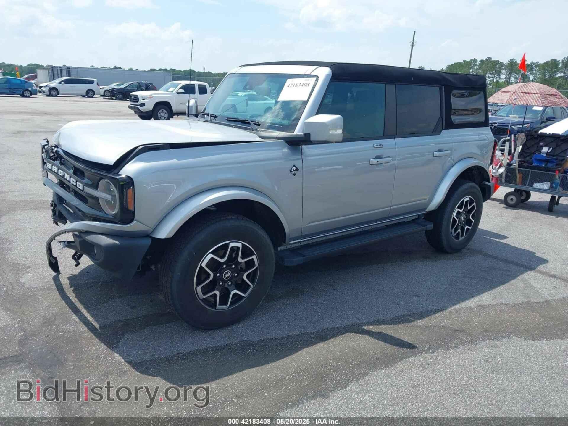 2023 FORD BRONCO - VIN: 1FMEE5DPXPLB06603 - Фото 2