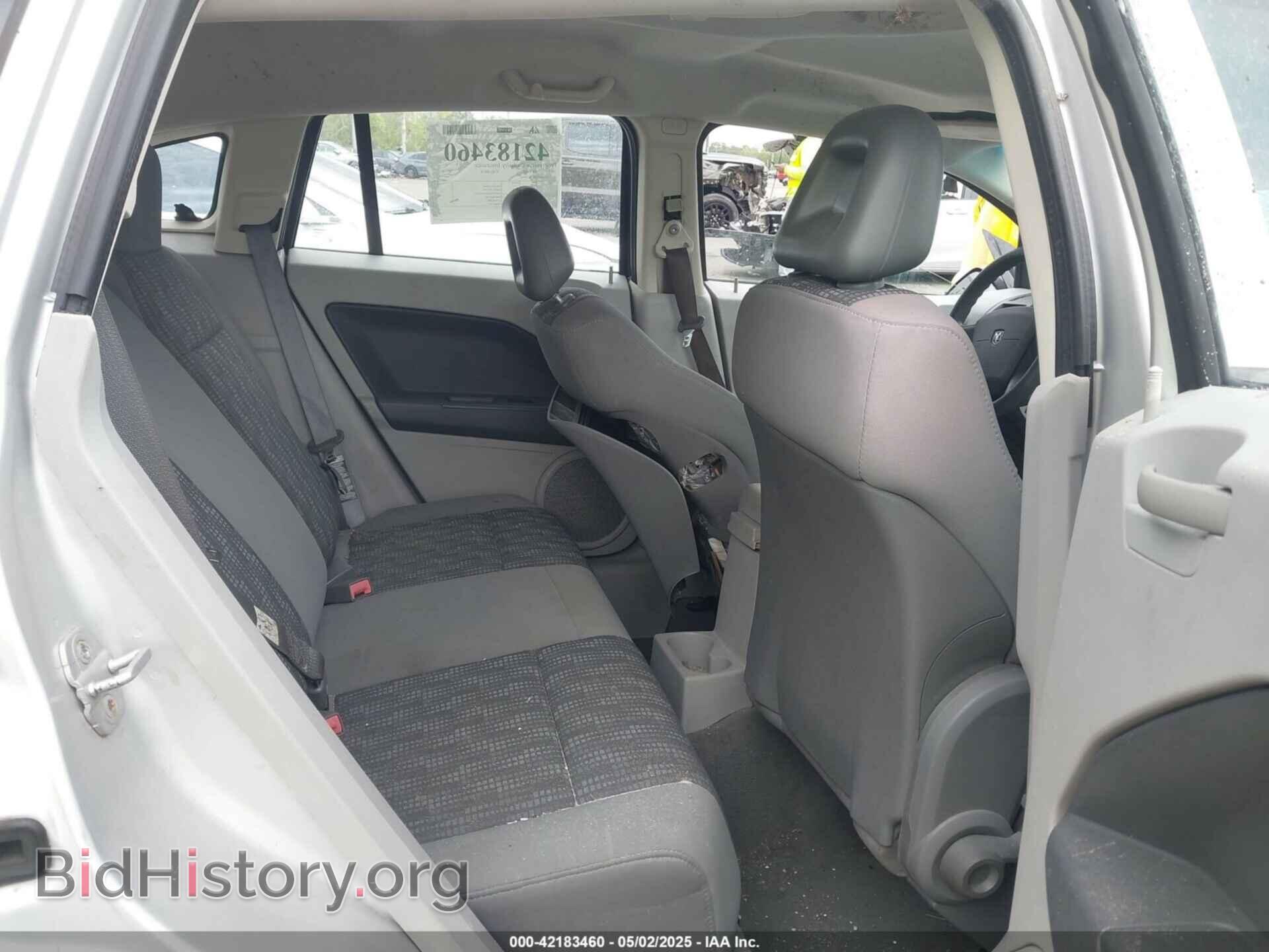 2007 DODGE CALIBER - VIN: 1B3HB48B87D239066 - Фото 8