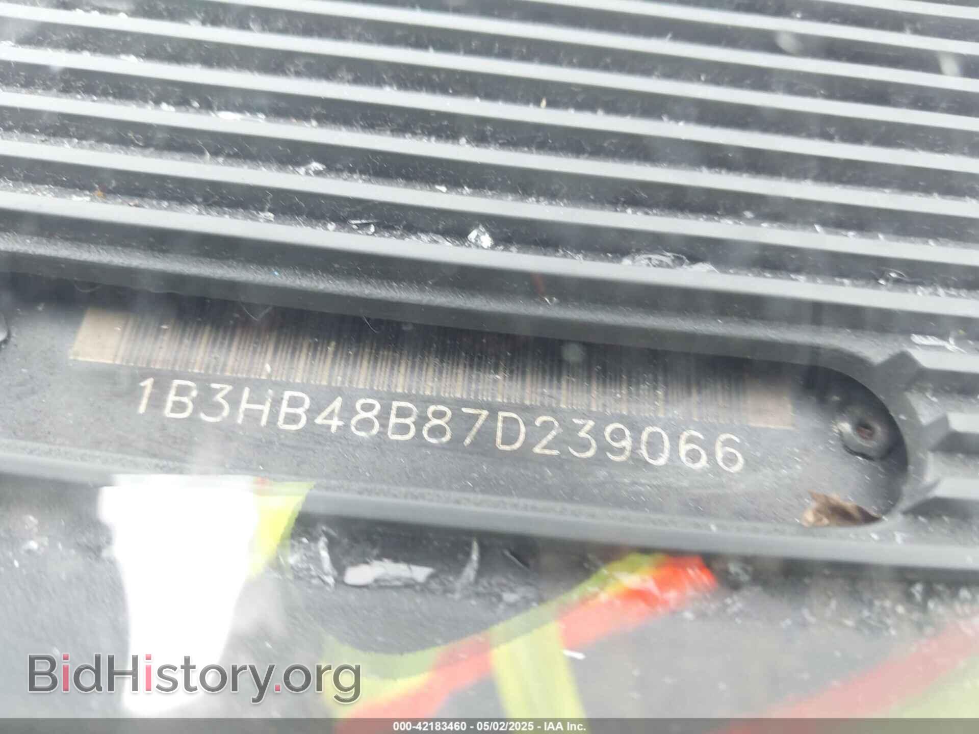2007 DODGE CALIBER - VIN: 1B3HB48B87D239066 - Фото 9