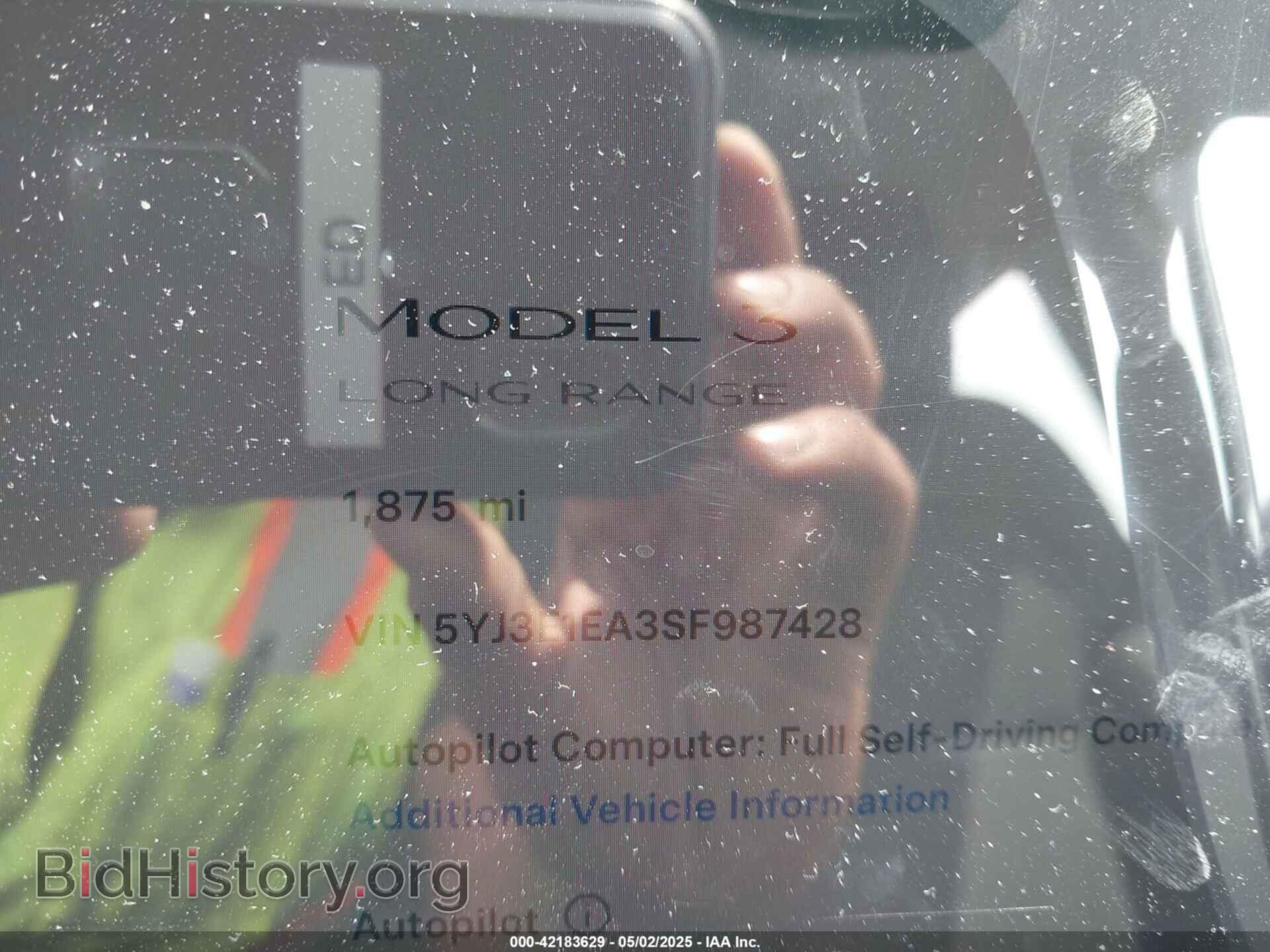 2025 TESLA MODEL 3 - VIN: 5YJ3E1EA3SF987428 - Photo 15