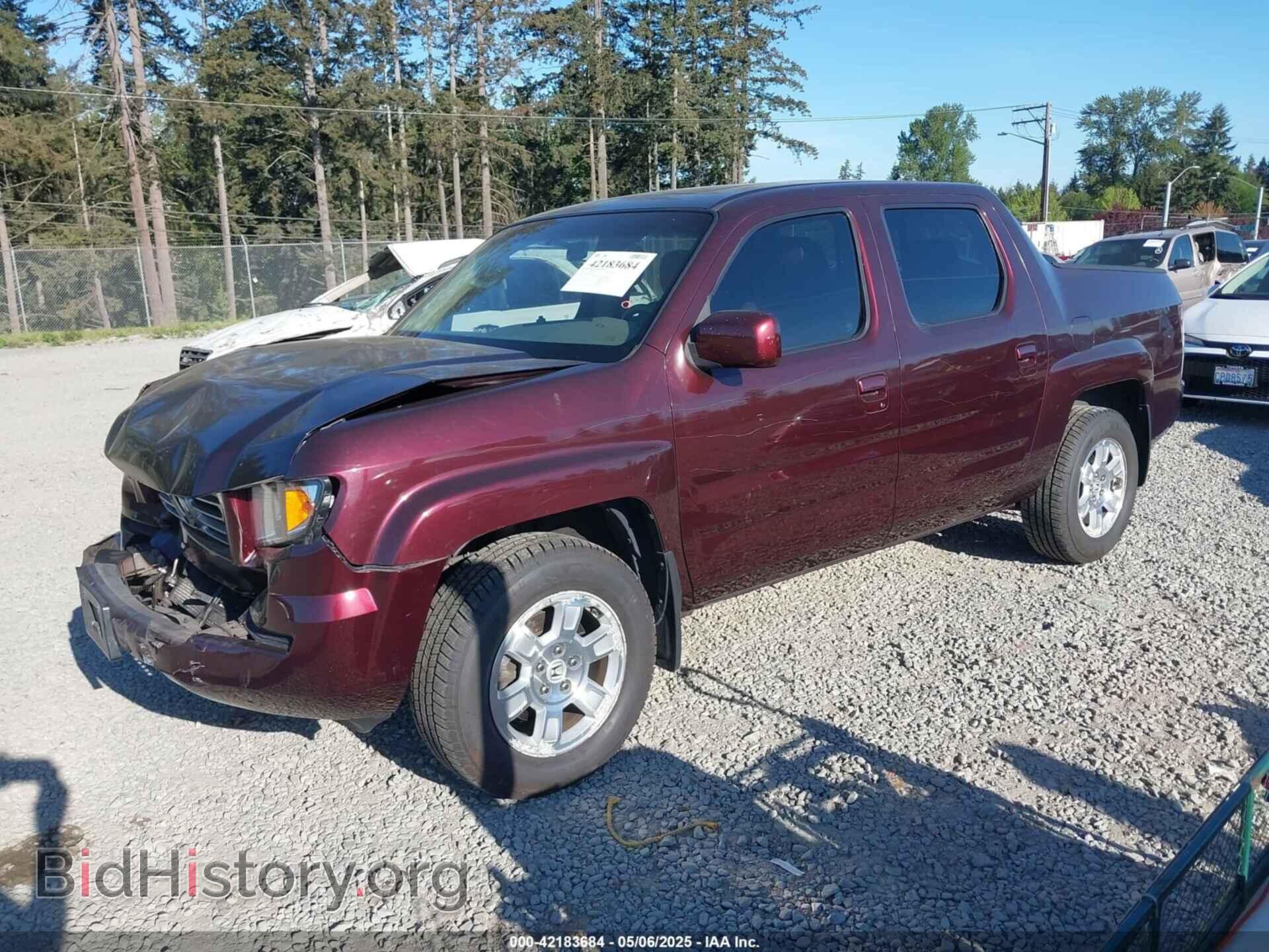 2008 HONDA RIDGELINE - VIN: 2HJYK16518H542829 - Фото 2