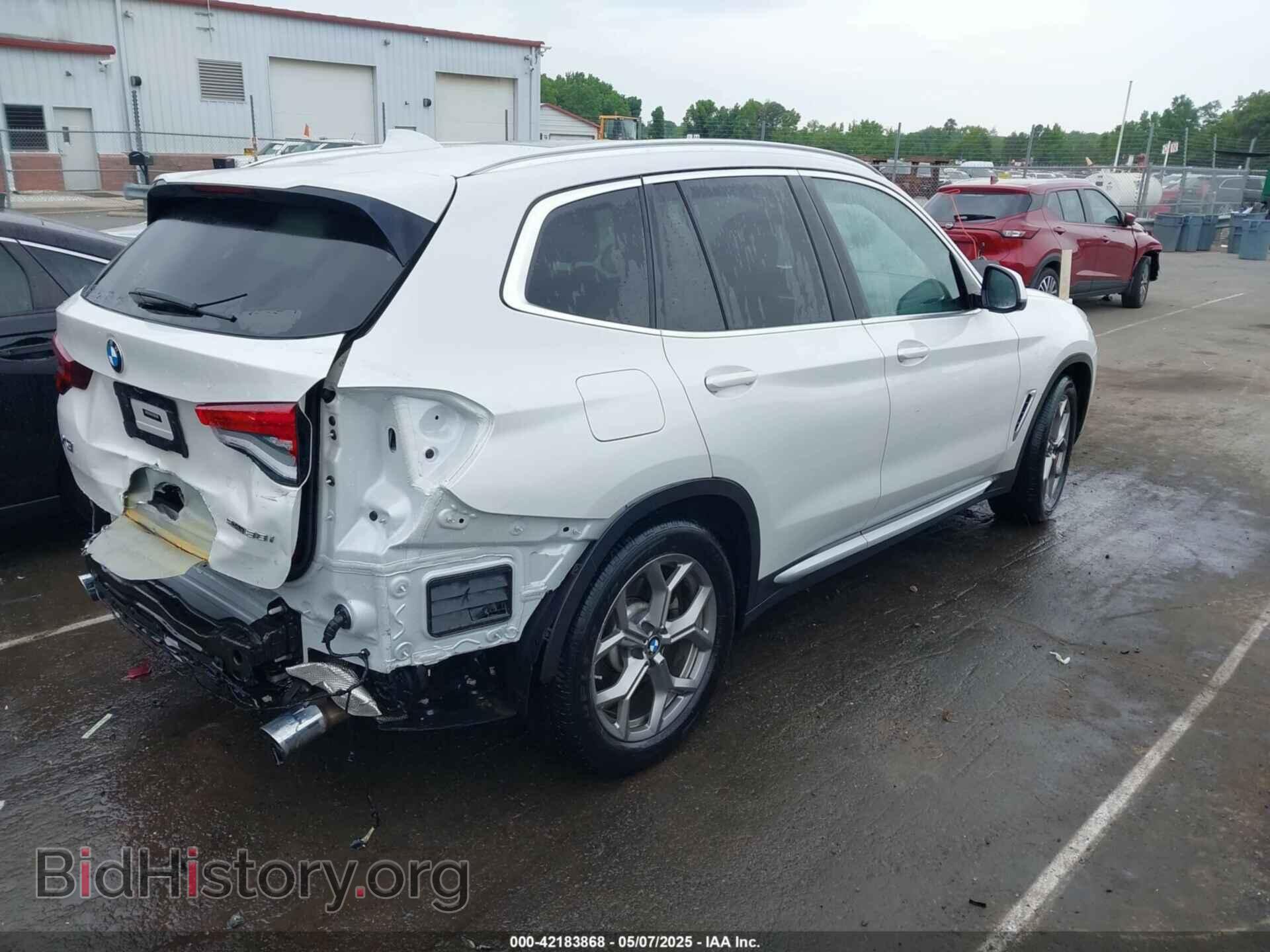 2020 BMW X3 - VIN: 5UXTY3C07L9B58551 - Фото 4