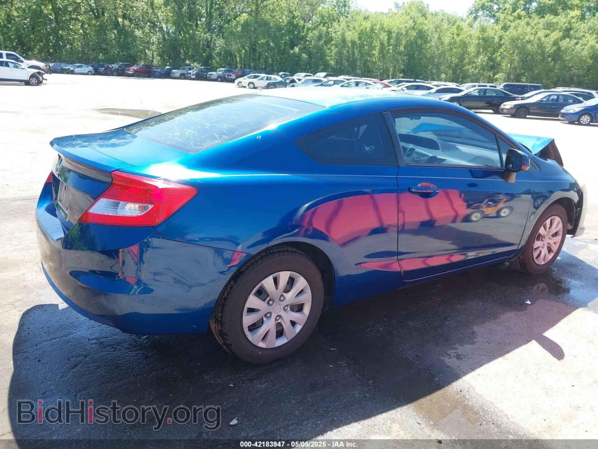 2012 HONDA CIVIC - VIN: 2HGFG3B50CH504212 - Фото 4