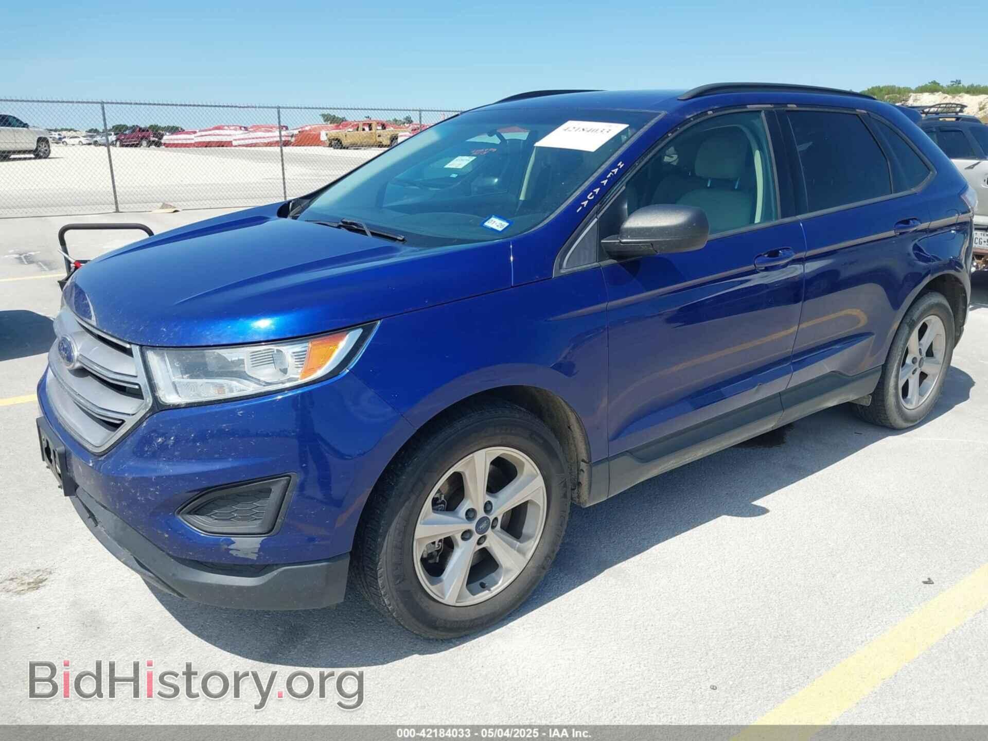2015 FORD EDGE - VIN: 2FMTK4G99FBB95179 - Фото 2