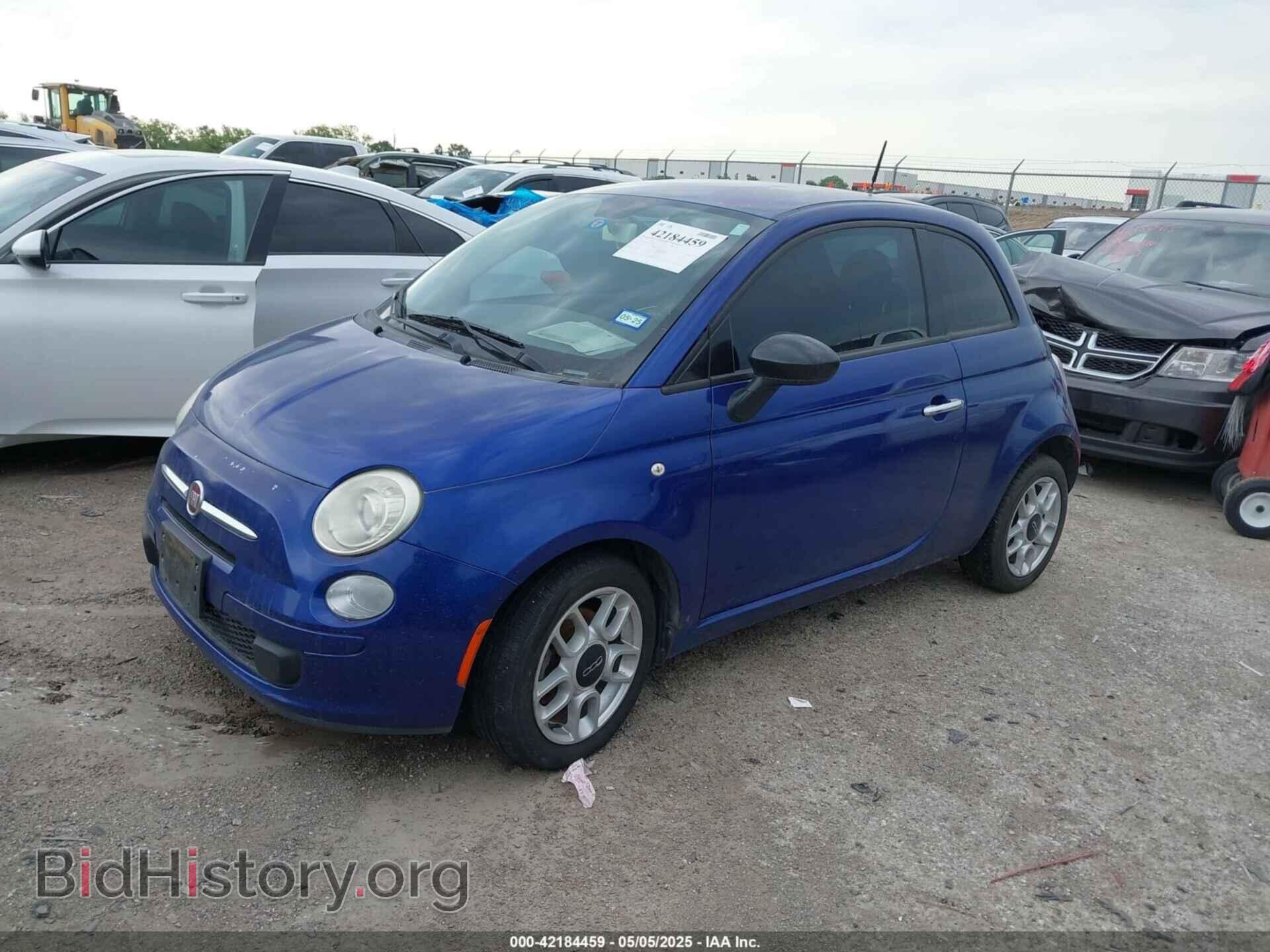 2013 FIAT 500 - VIN: 3C3CFFAR7DT748298 - Фото 2