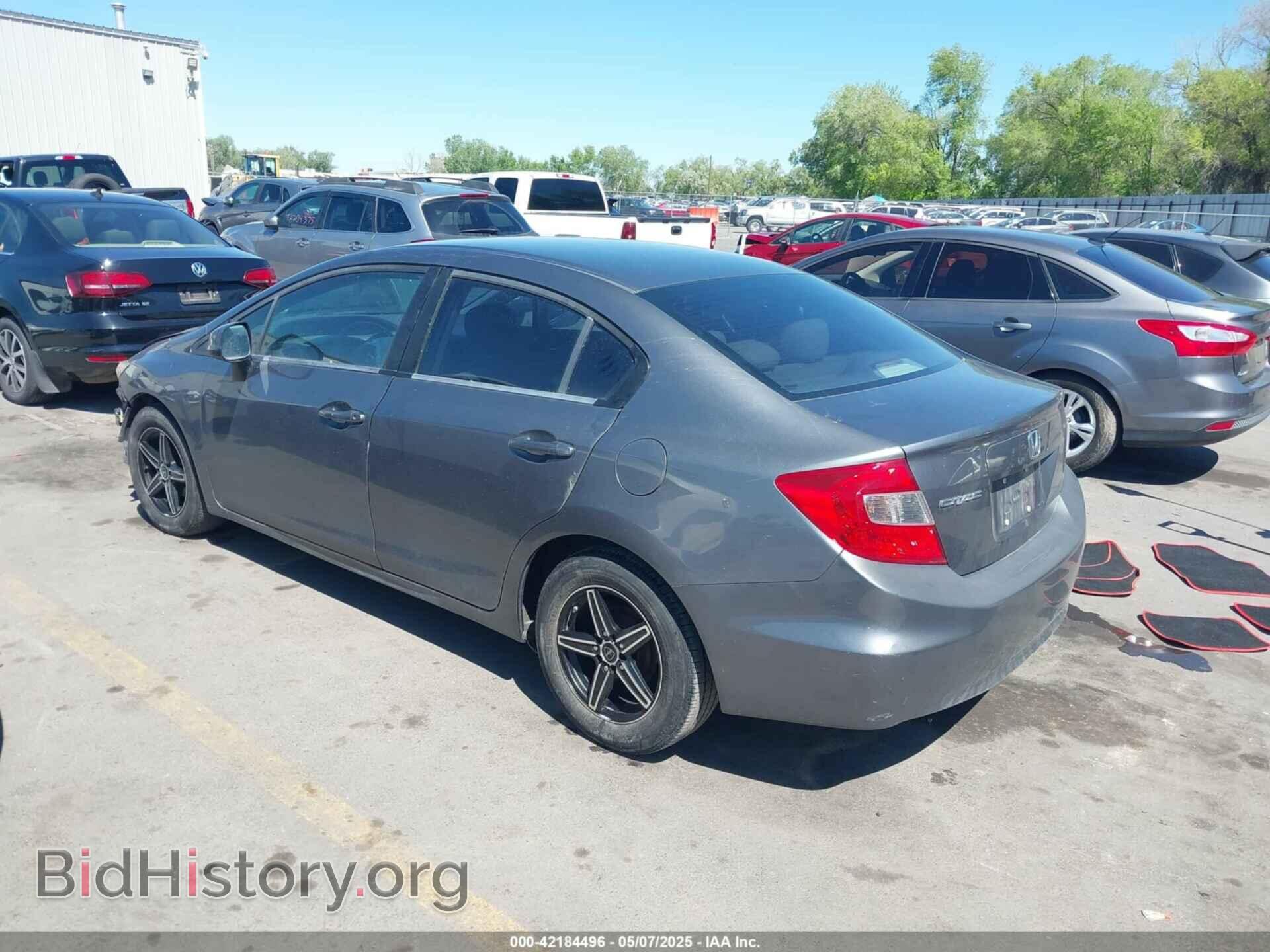 2012 HONDA CIVIC - VIN: 19XFB2F52CE305689 - Фото 3