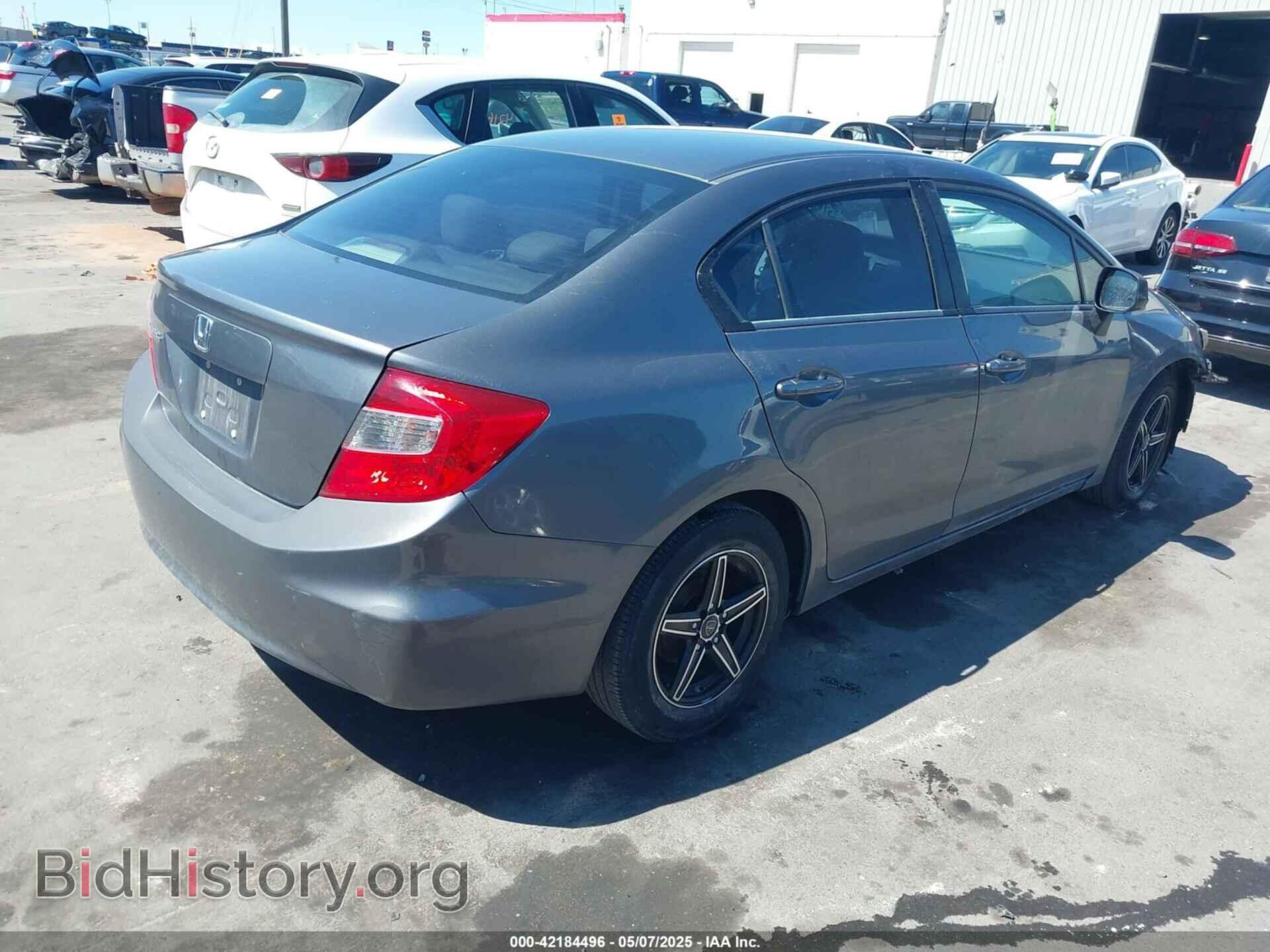 2012 HONDA CIVIC - VIN: 19XFB2F52CE305689 - Фото 4