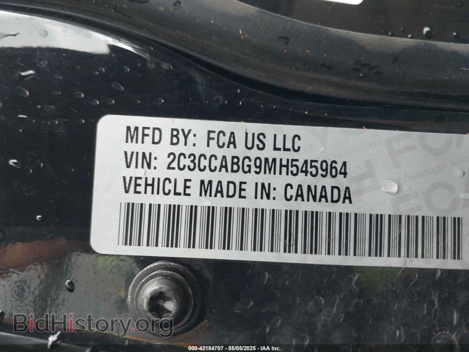 2021 CHRYSLER 300 - VIN: 2C3CCABG9MH545964 - Фото 9