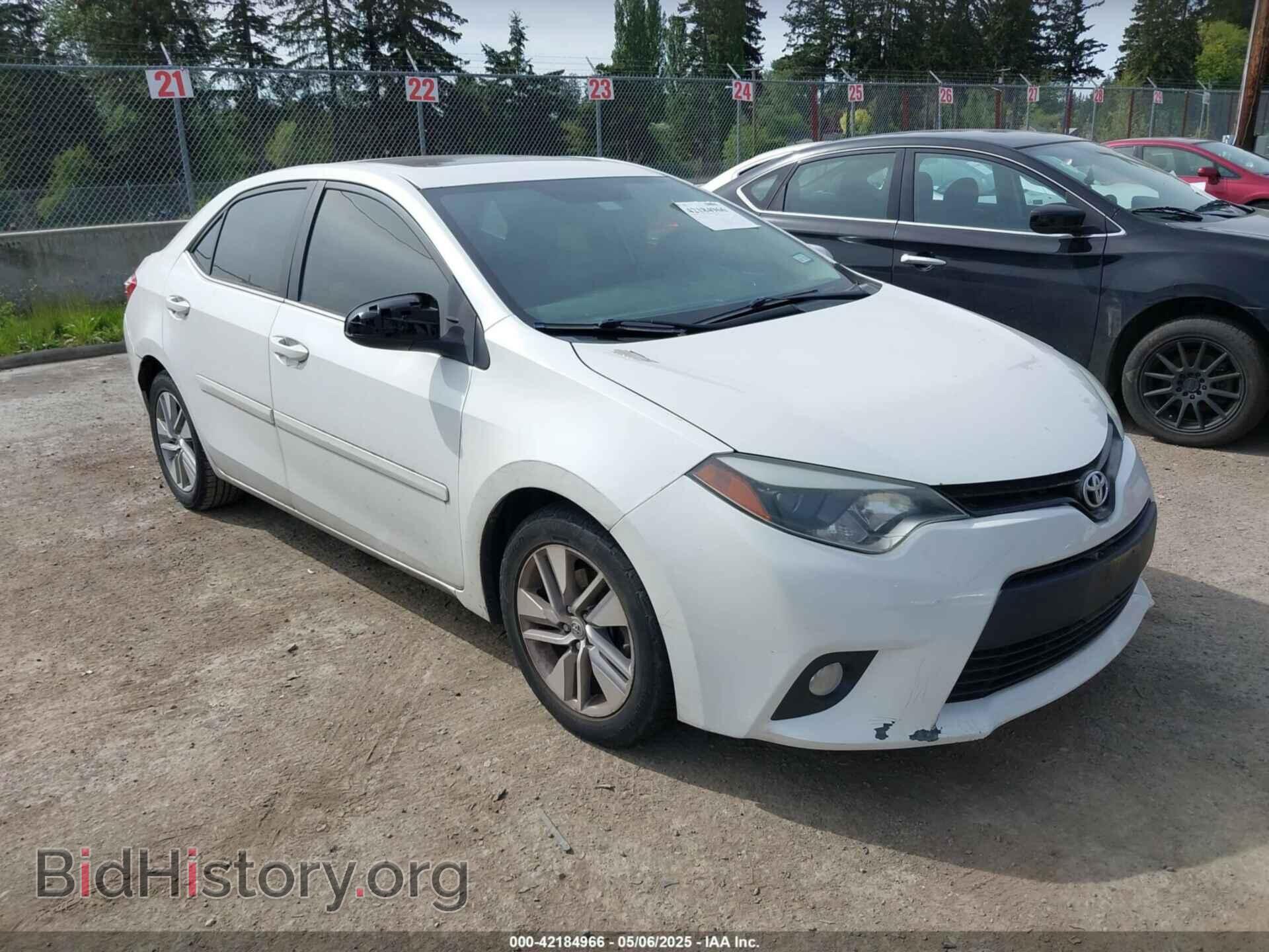 Photo 5YFBPRHE6EP009758 - TOYOTA COROLLA 2014