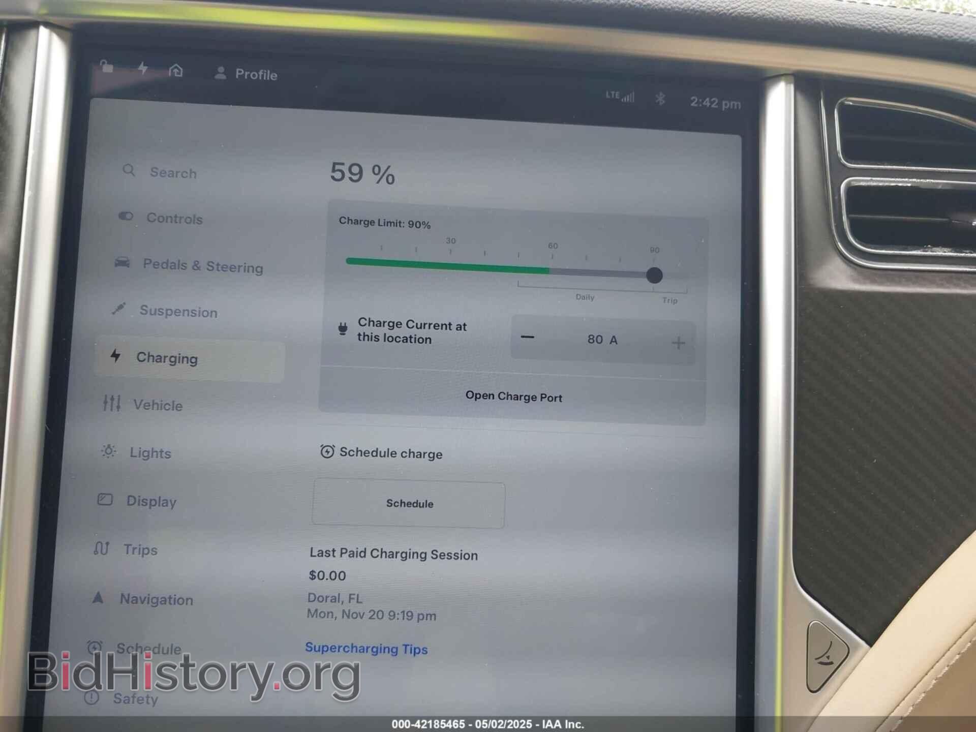 2013 TESLA MODEL S - VIN: 5YJSA1DP9DFP04076 - Фото 17
