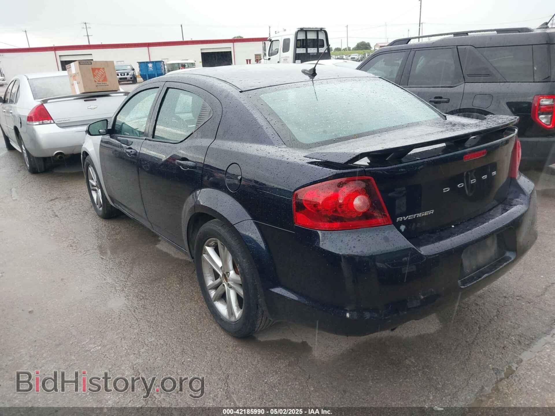 2012 DODGE AVENGER - VIN: 1C3CDZAG5CN254820 - Фото 3