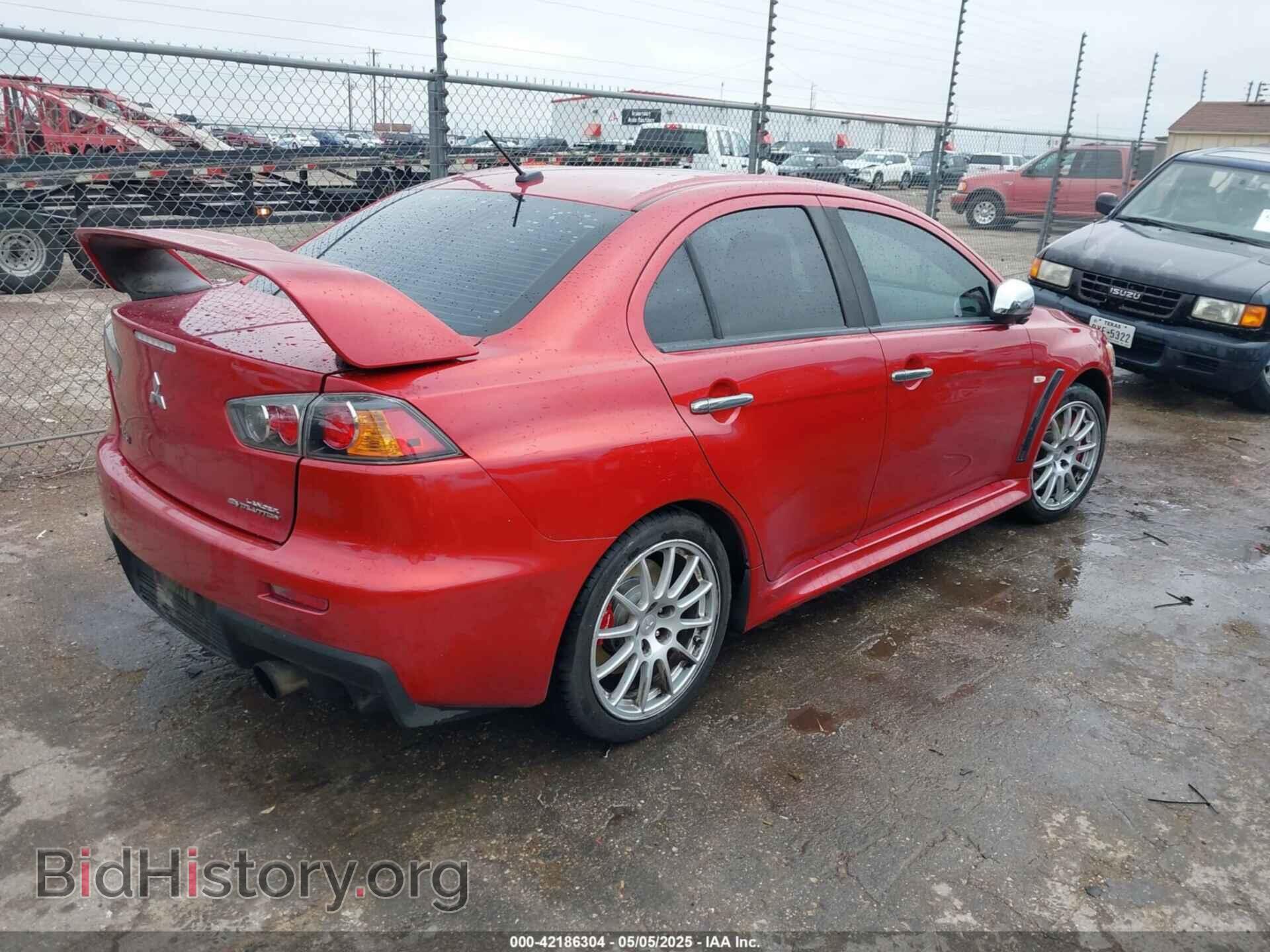 2014 MITSUBISHI LANCER EVOLUTION - VIN: JA32W8FV0EU006839 - Фото 4
