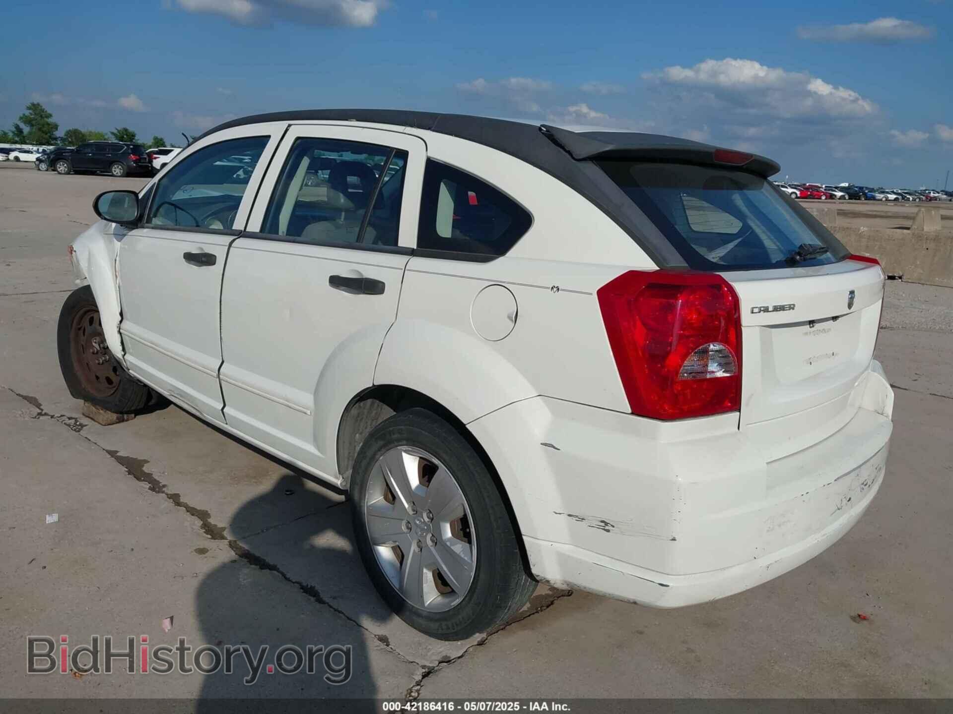 2007 DODGE CALIBER - VIN: 1B3HB48B87D228469 - Фото 3