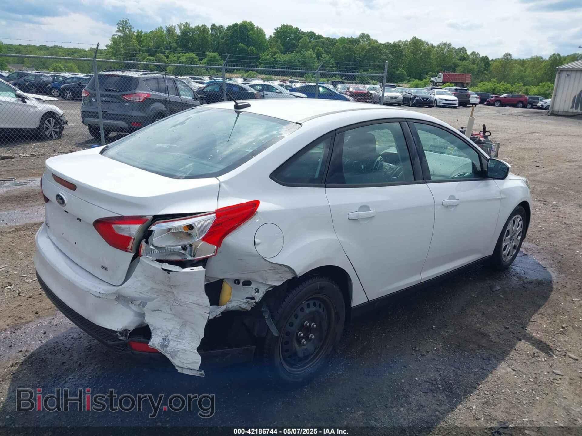 2012 FORD FOCUS - VIN: 1FAHP3F25CL370507 - Фото 4