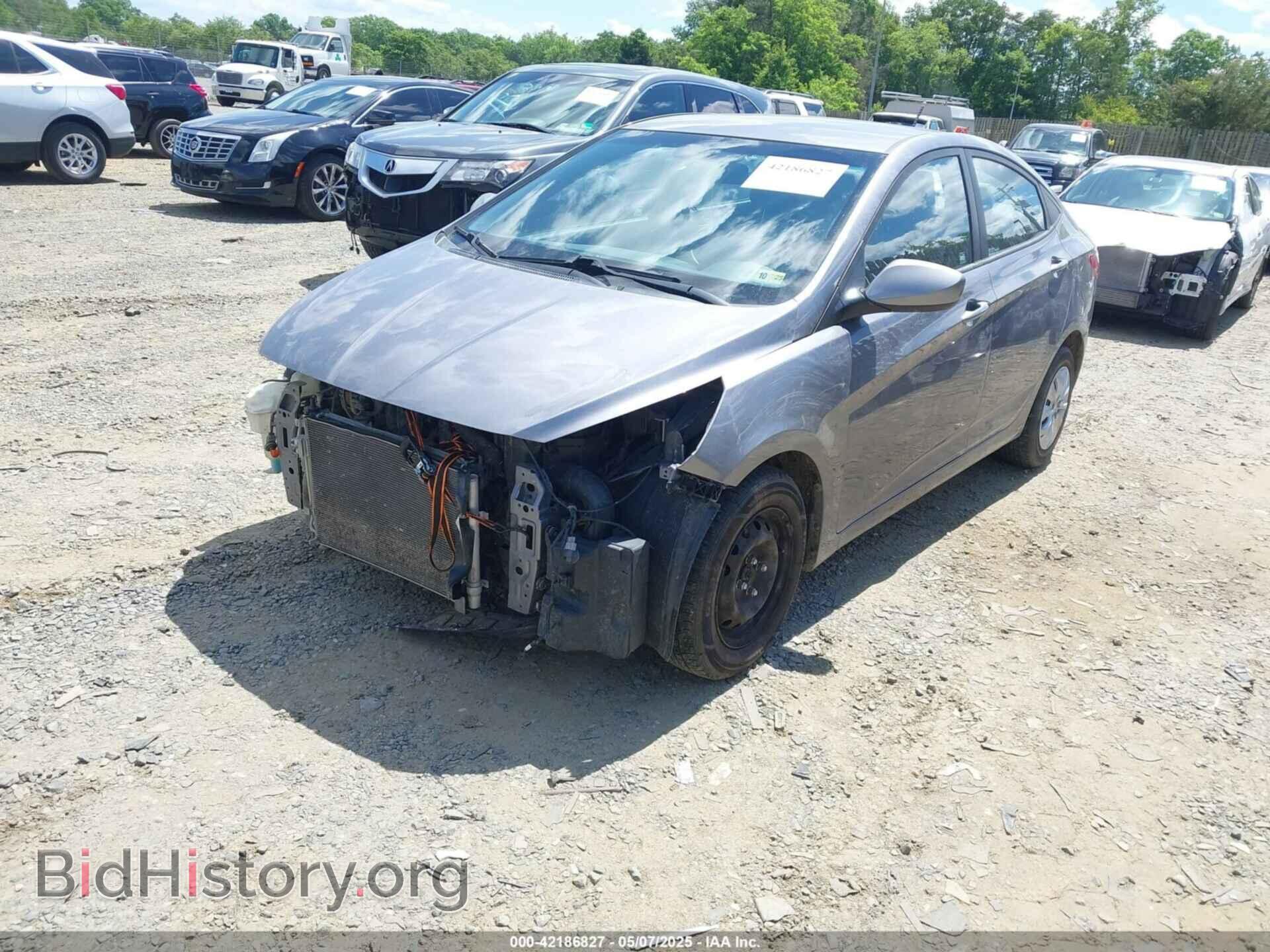 2014 HYUNDAI ACCENT - VIN: KMHCT4AE2EU588257 - Фото 2