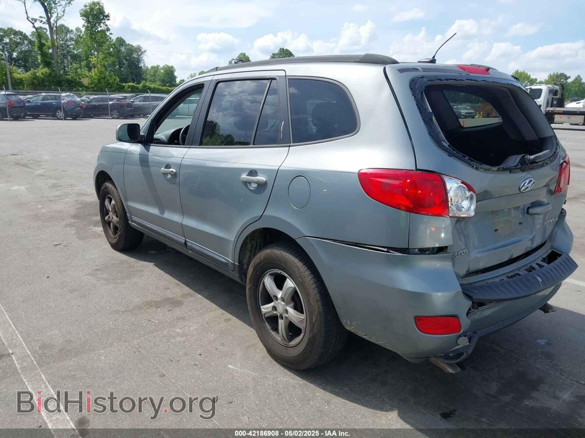 2008 HYUNDAI SANTA FE - VIN: 5NMSG13D68H190892 - Фото 3