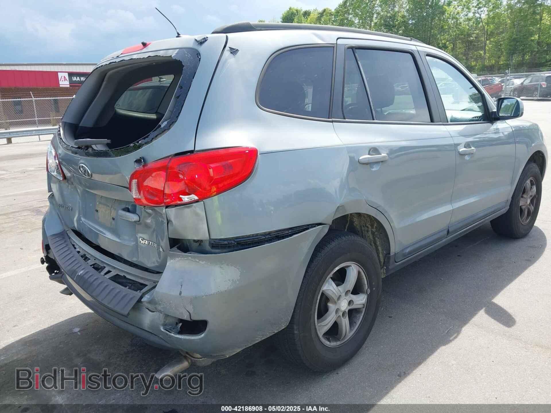 2008 HYUNDAI SANTA FE - VIN: 5NMSG13D68H190892 - Фото 4