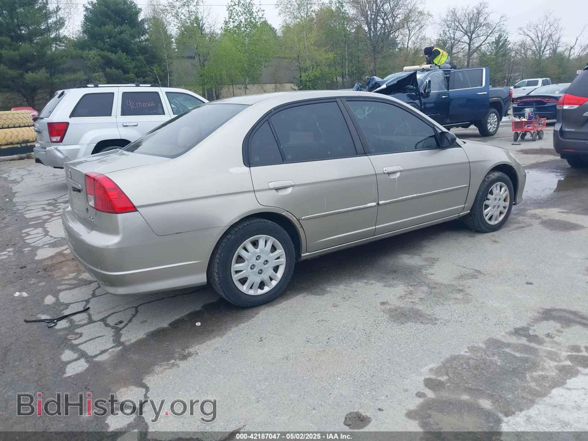 2005 HONDA CIVIC - VIN: 2HGES16525H583975 - Фото 4