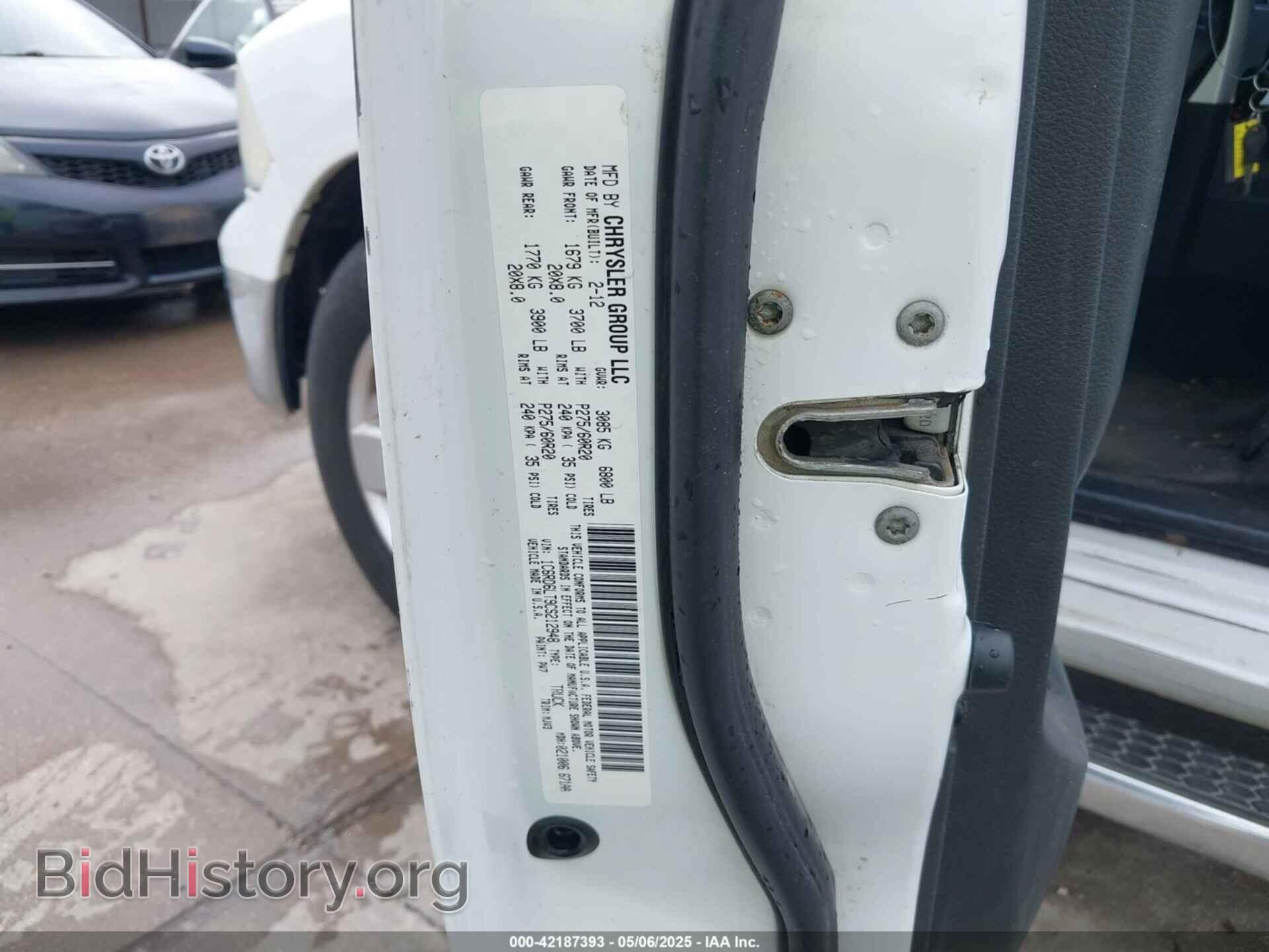 2012 RAM 1500 - VIN: 1C6RD6LT9CS212948 - Фото 9
