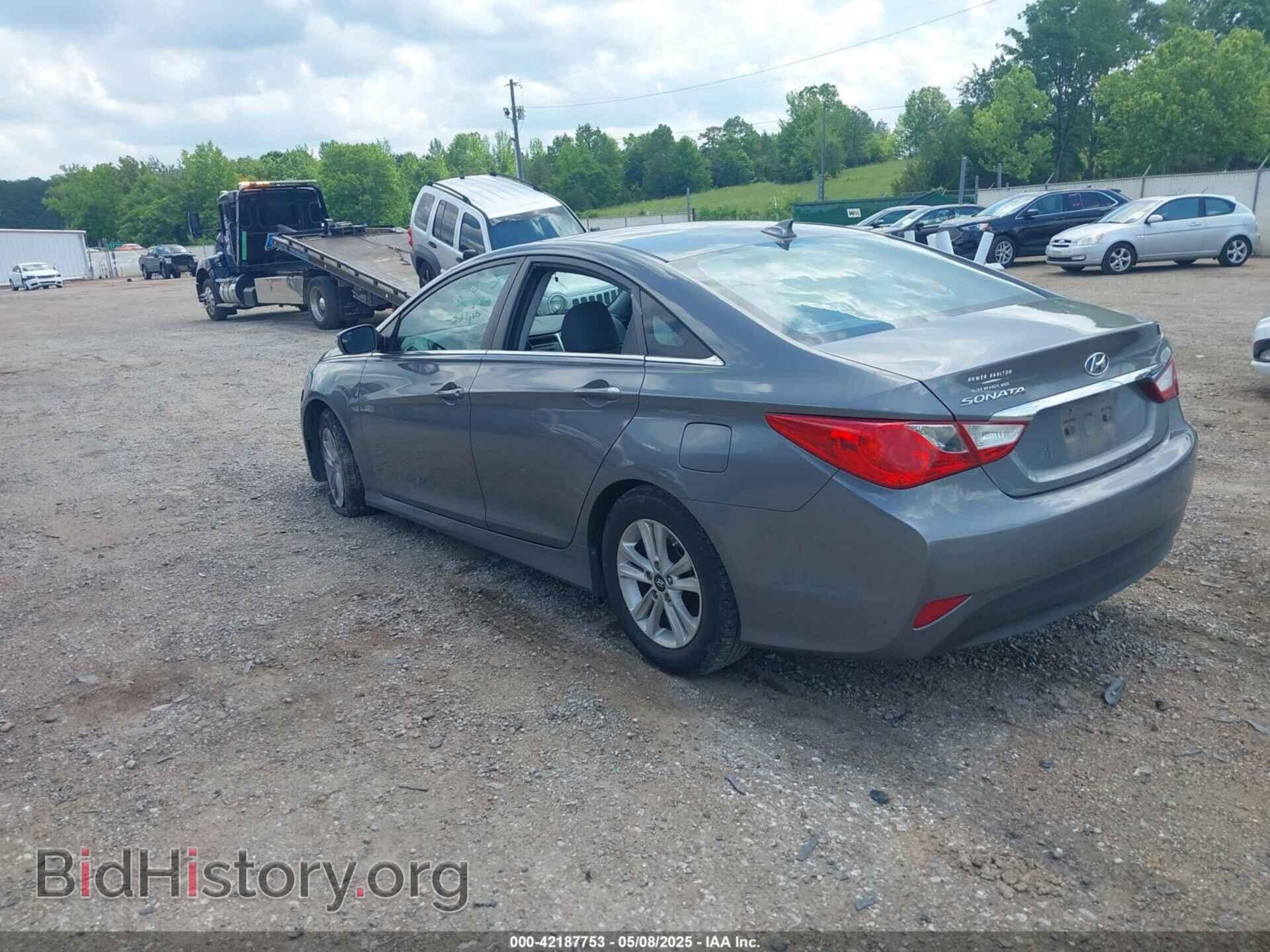 2014 HYUNDAI SONATA - VIN: 5NPEB4AC5EH830211 - Фото 3