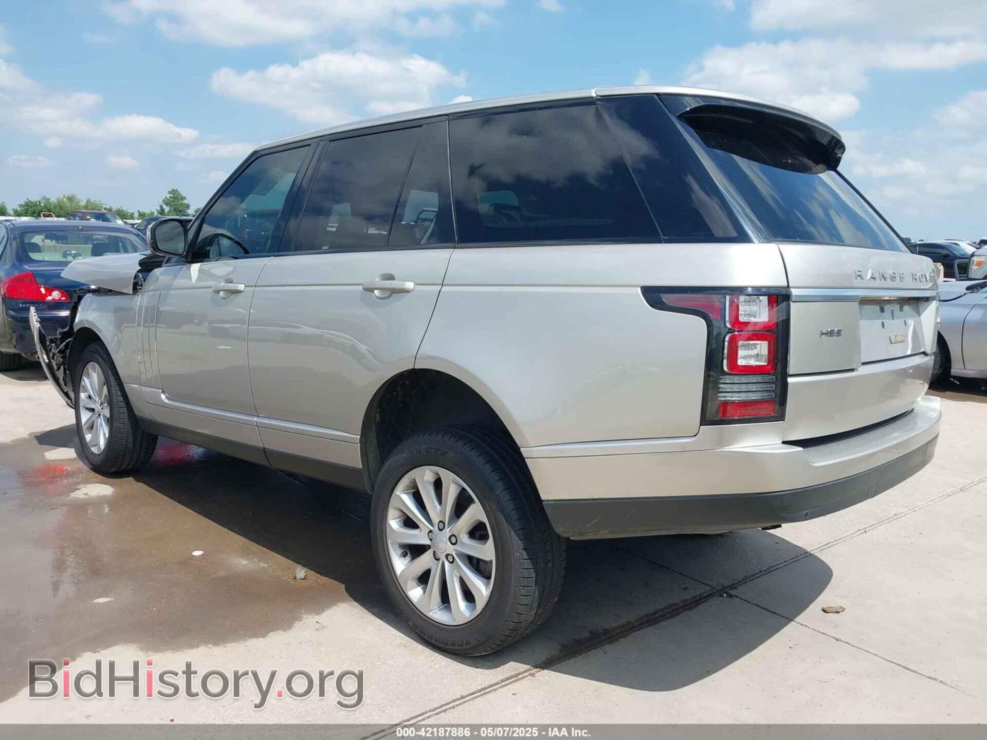 2017 LAND ROVER RANGE ROVER - VIN: SALGS2FV6HA374375 - Фото 3