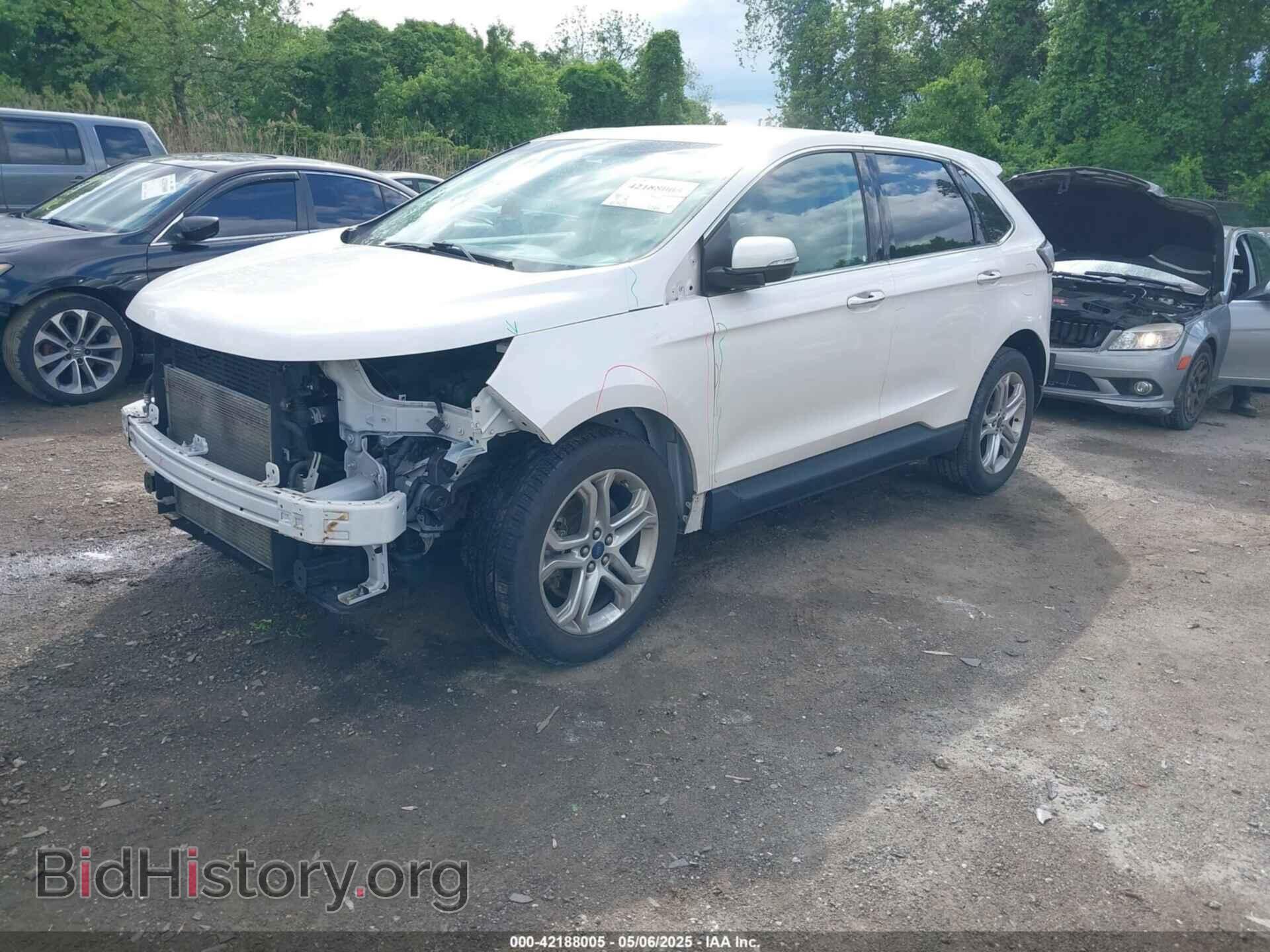 2017 FORD EDGE - VIN: 2FMPK4K84HBC20458 - Фото 2