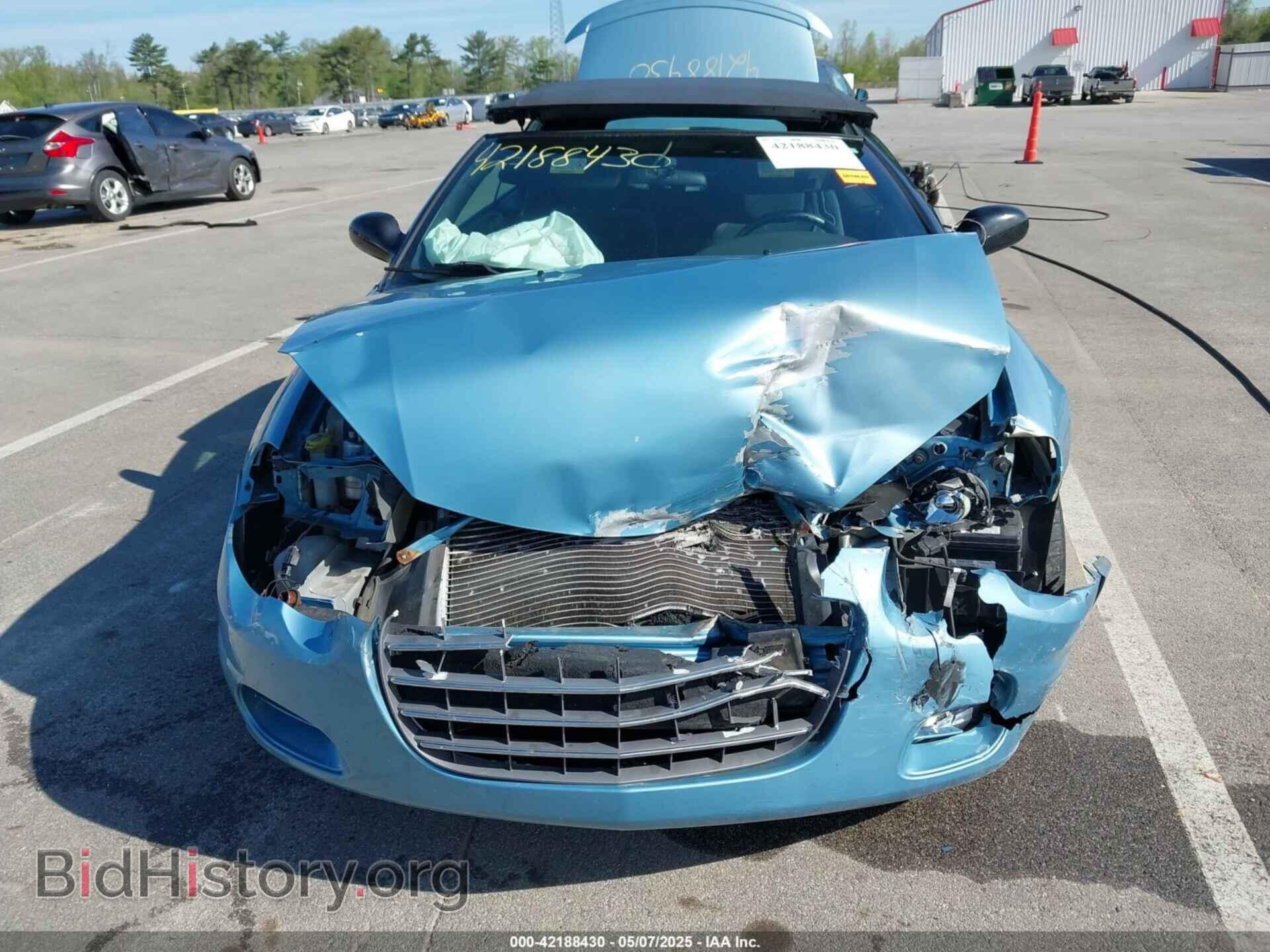 2006 CHRYSLER SEBRING - VIN: 1C3EL75R76N100321 - Фото 6