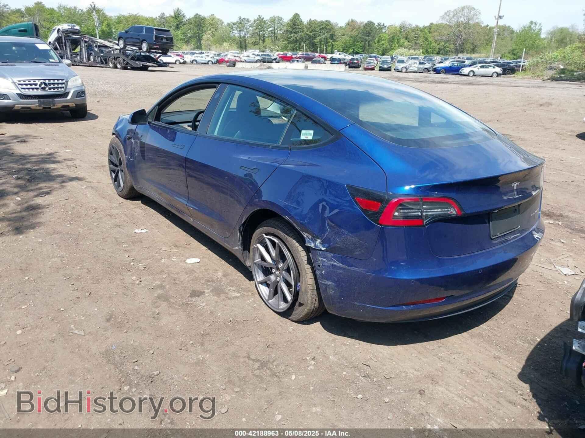 2022 TESLA MODEL 3 - VIN: 5YJ3E1EB7NF180049 - Фото 3