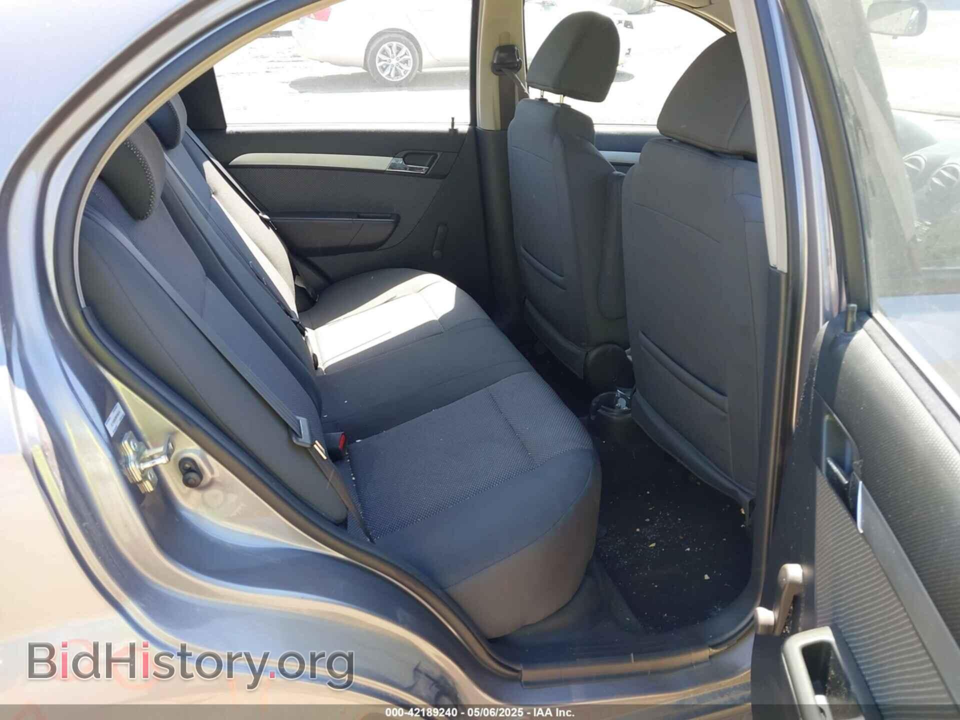 2011 CHEVROLET AVEO - VIN: KL1TD5DE2BB166314 - Фото 8