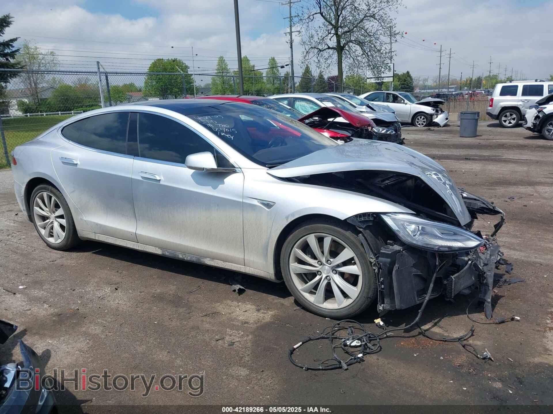 Photo 5YJSA1H2XFFP79015 - TESLA MODEL S 2015