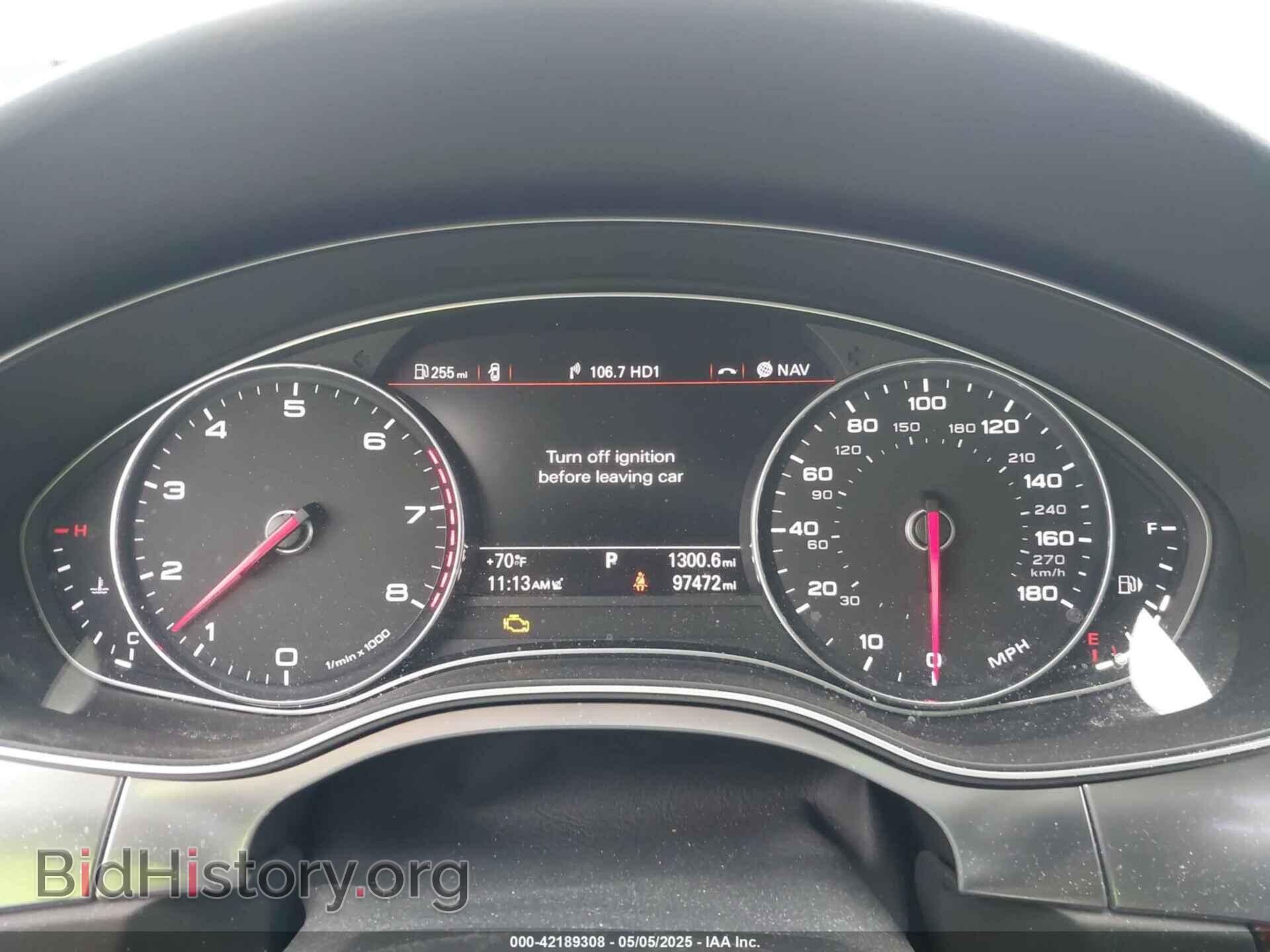 2014 AUDI A6 - VIN: WAUHGAFC6EN154497 - Фото 7