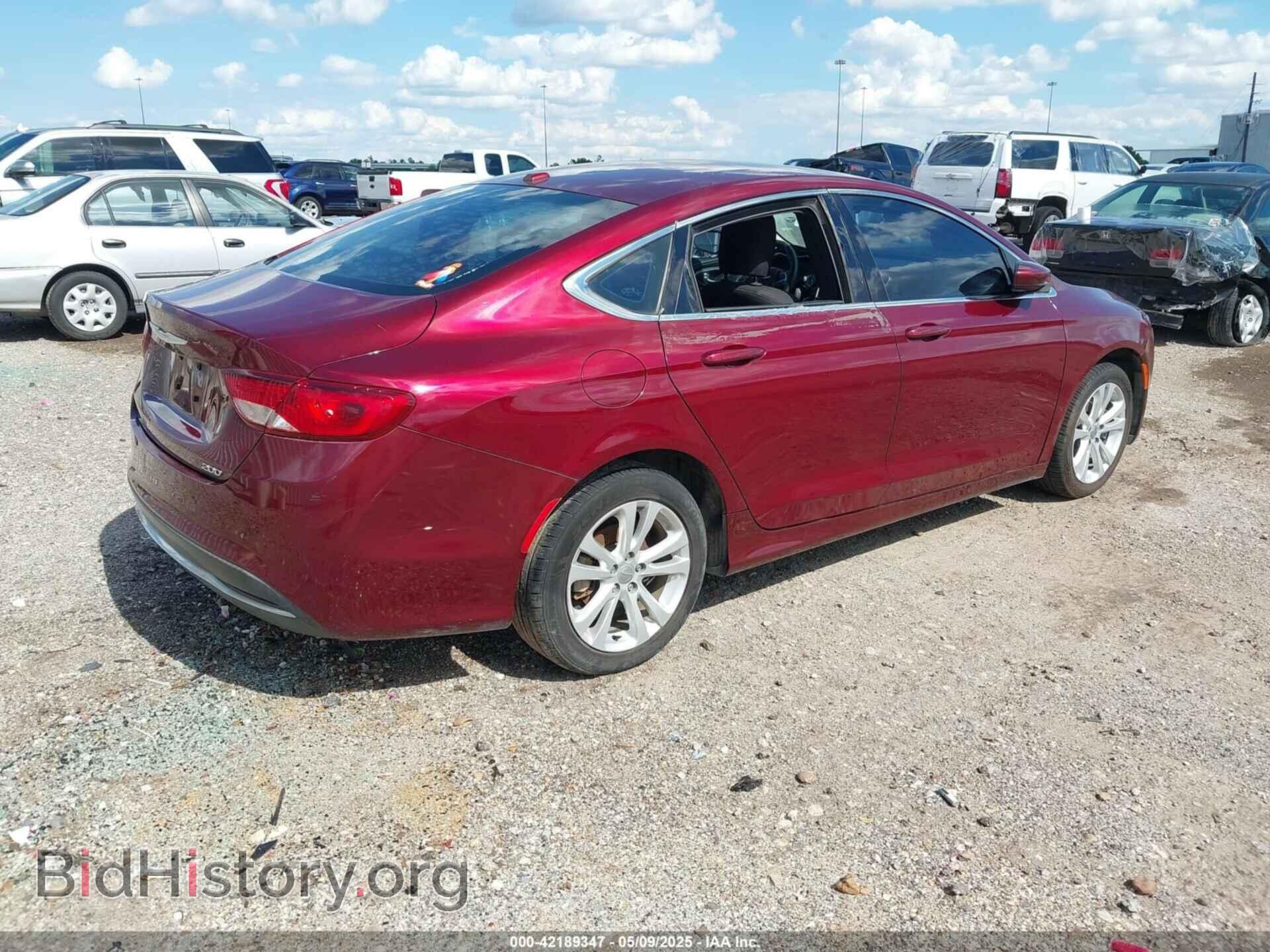 2015 CHRYSLER 200 - VIN: 1C3CCCAB6FN682663 - Фото 4